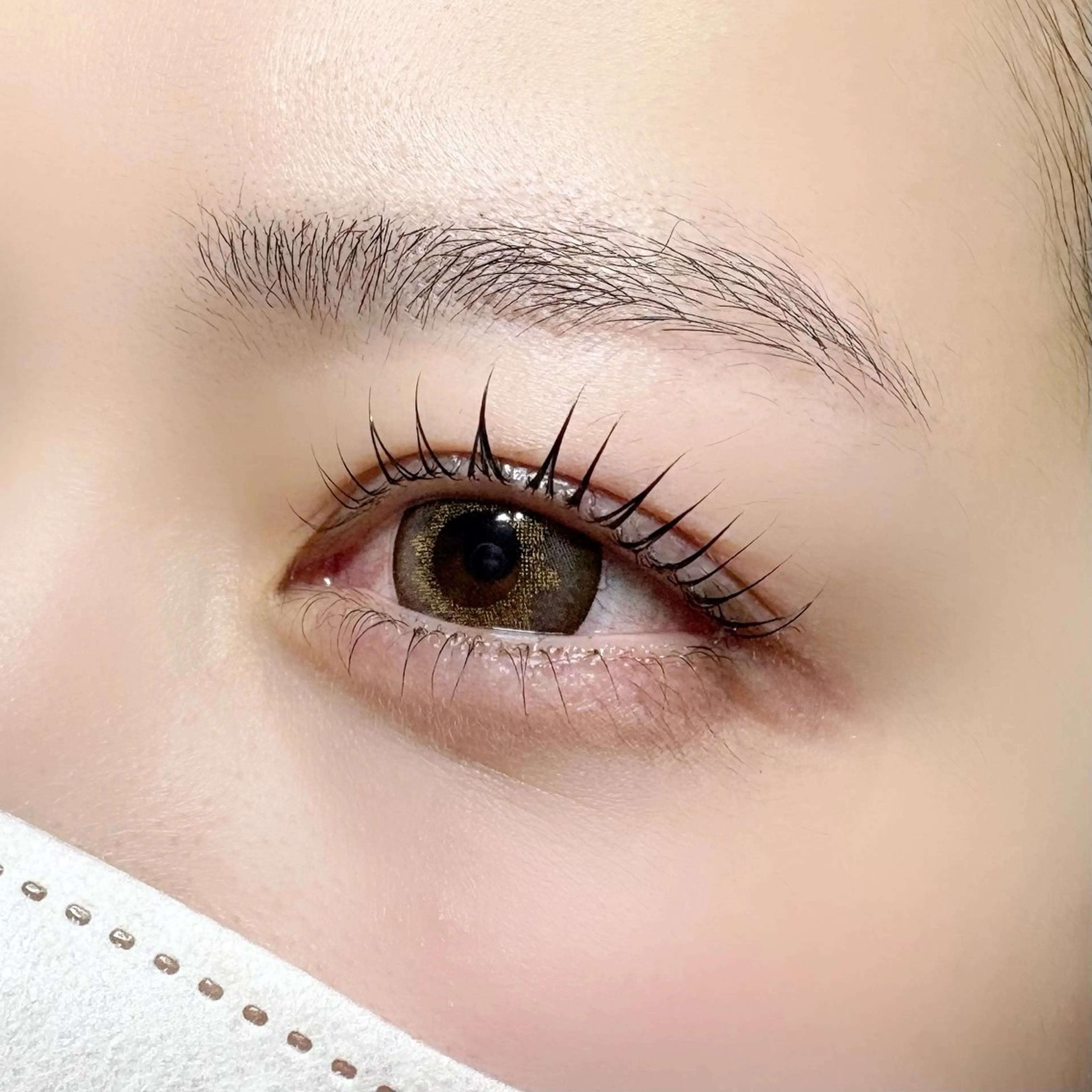 マツエク・マツパ 一重×まつ毛パーマ sarah by  nicottのマツエク・マツパデザイン