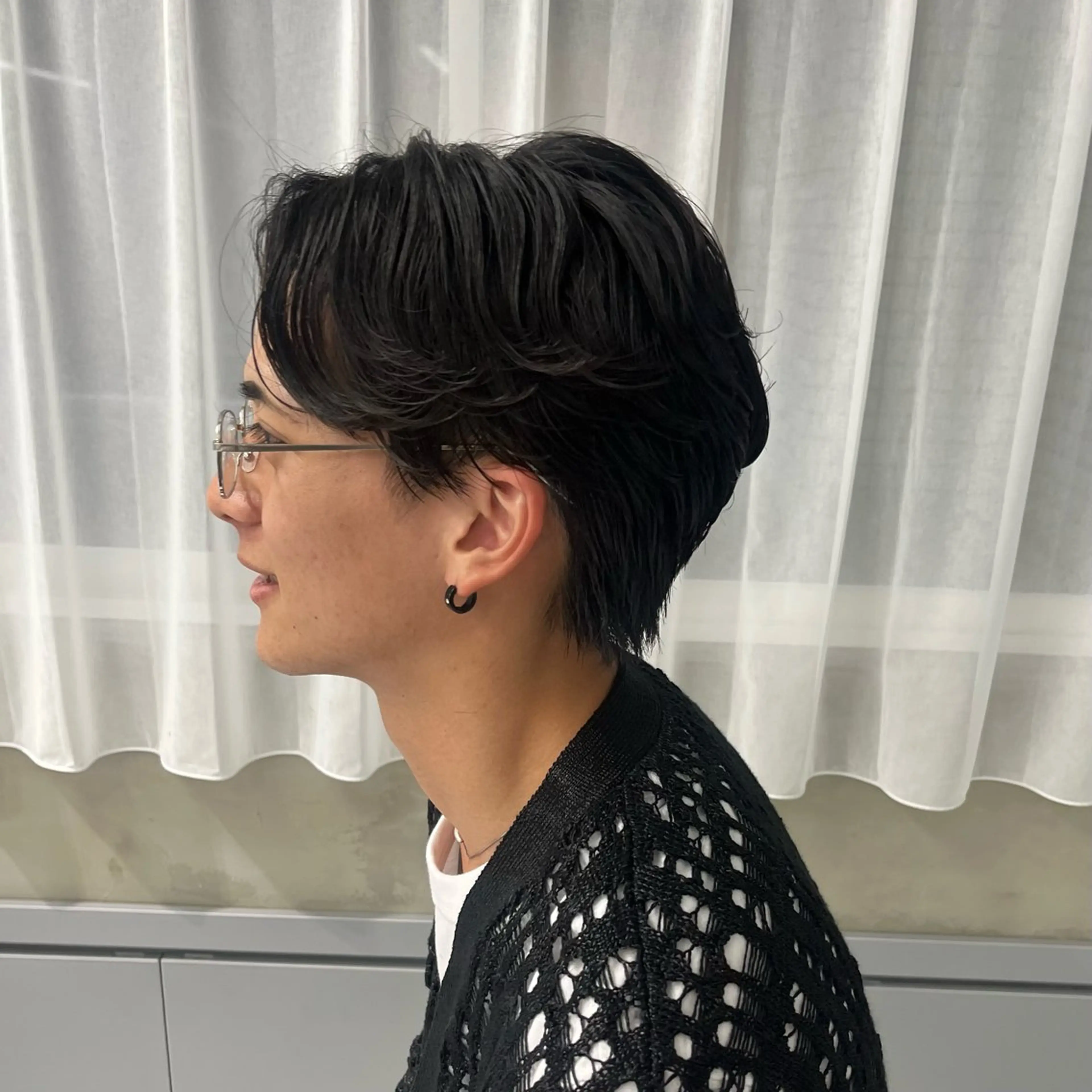 パーマ メンズ フェザーパーマ メンズパーマ りおな/髪質改善/ カラー /平尾のヘアスタイル