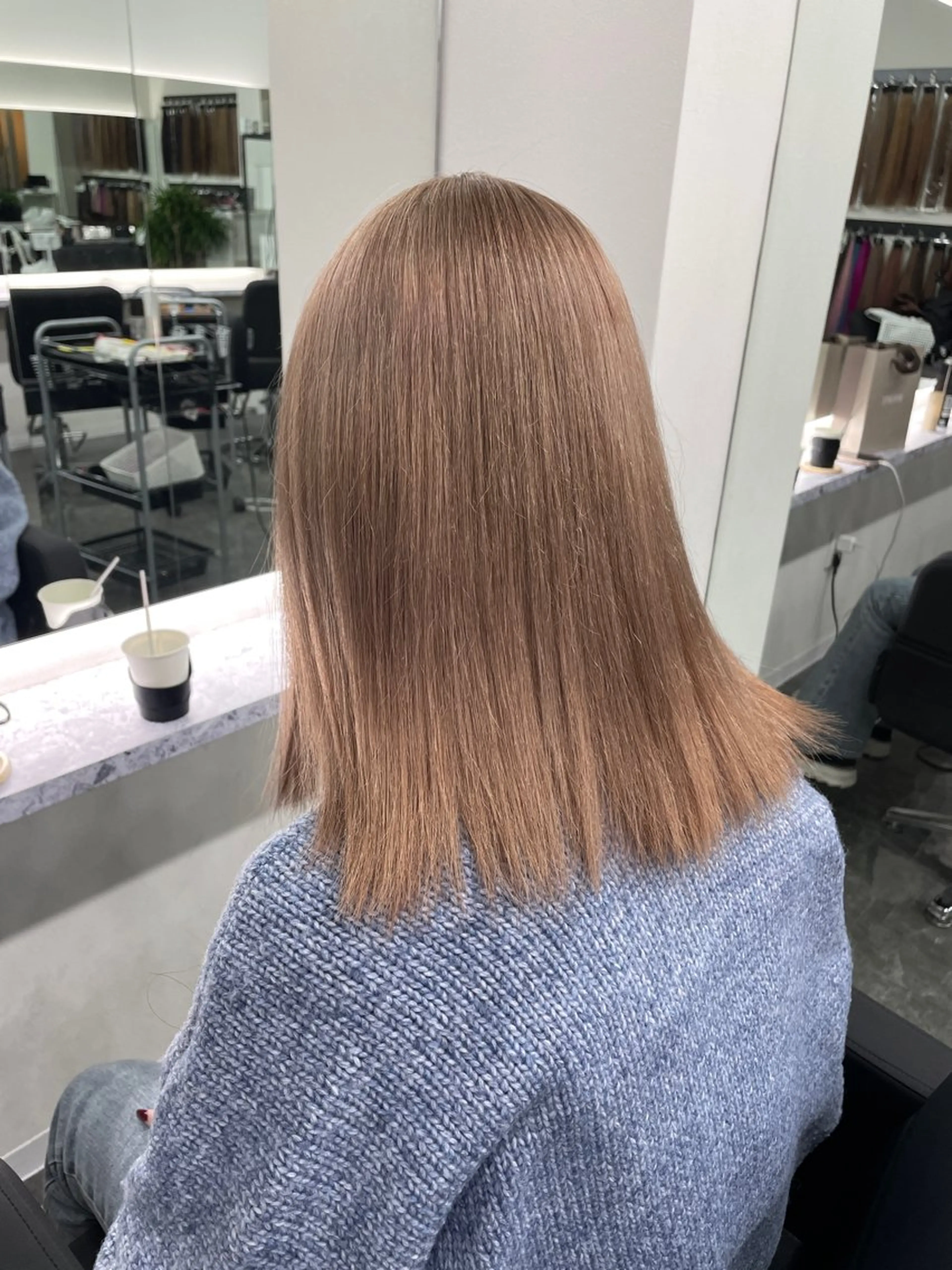 ミディアム ヘアカラー トリートメント 田中 翔覇のヘアスタイル