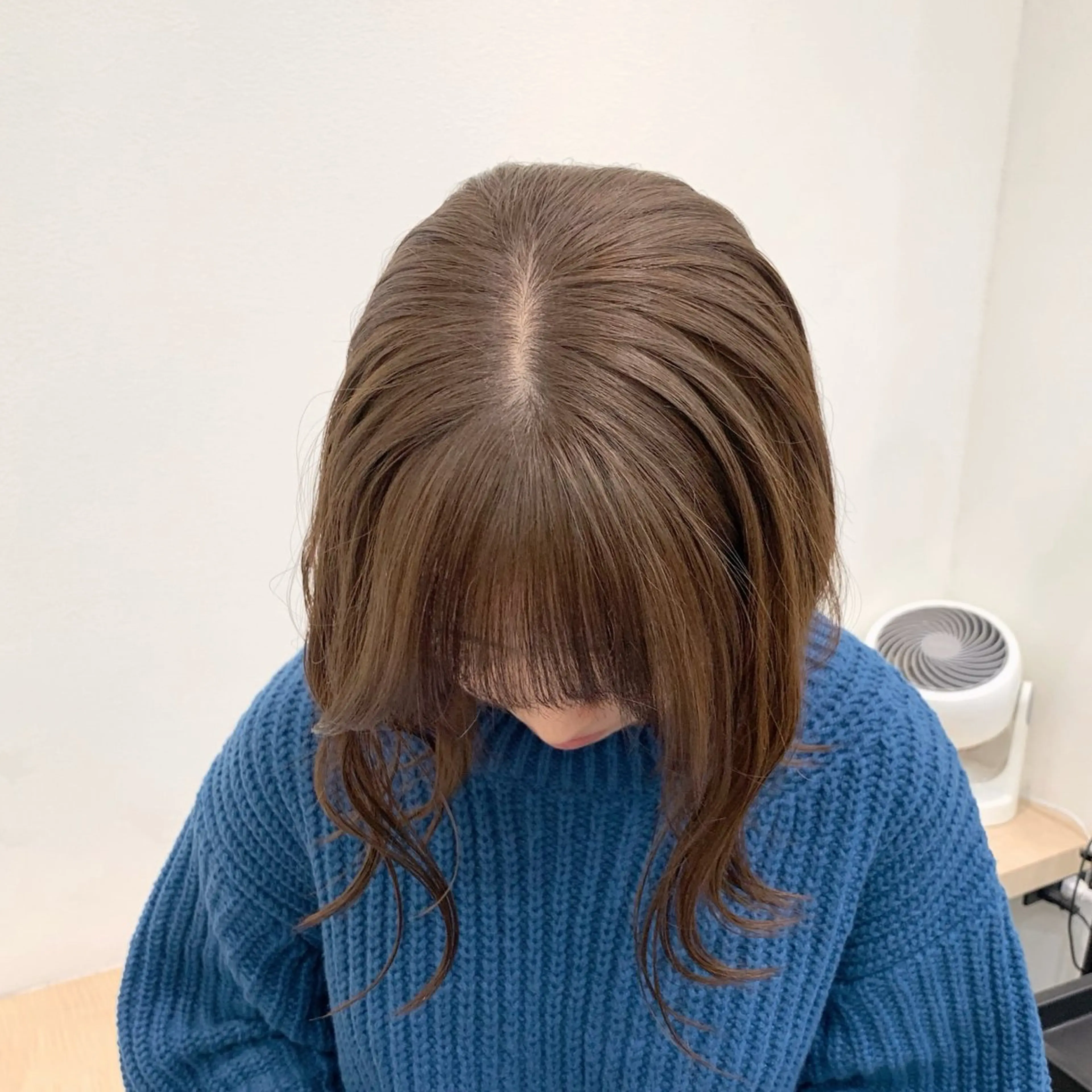 ミディアム カラー ヘアアレンジ ブリーチ ダブルカラー ブリーチなしカラー パーマ/暖色/ボブ イワタテ🇰🇷のヘアスタイル