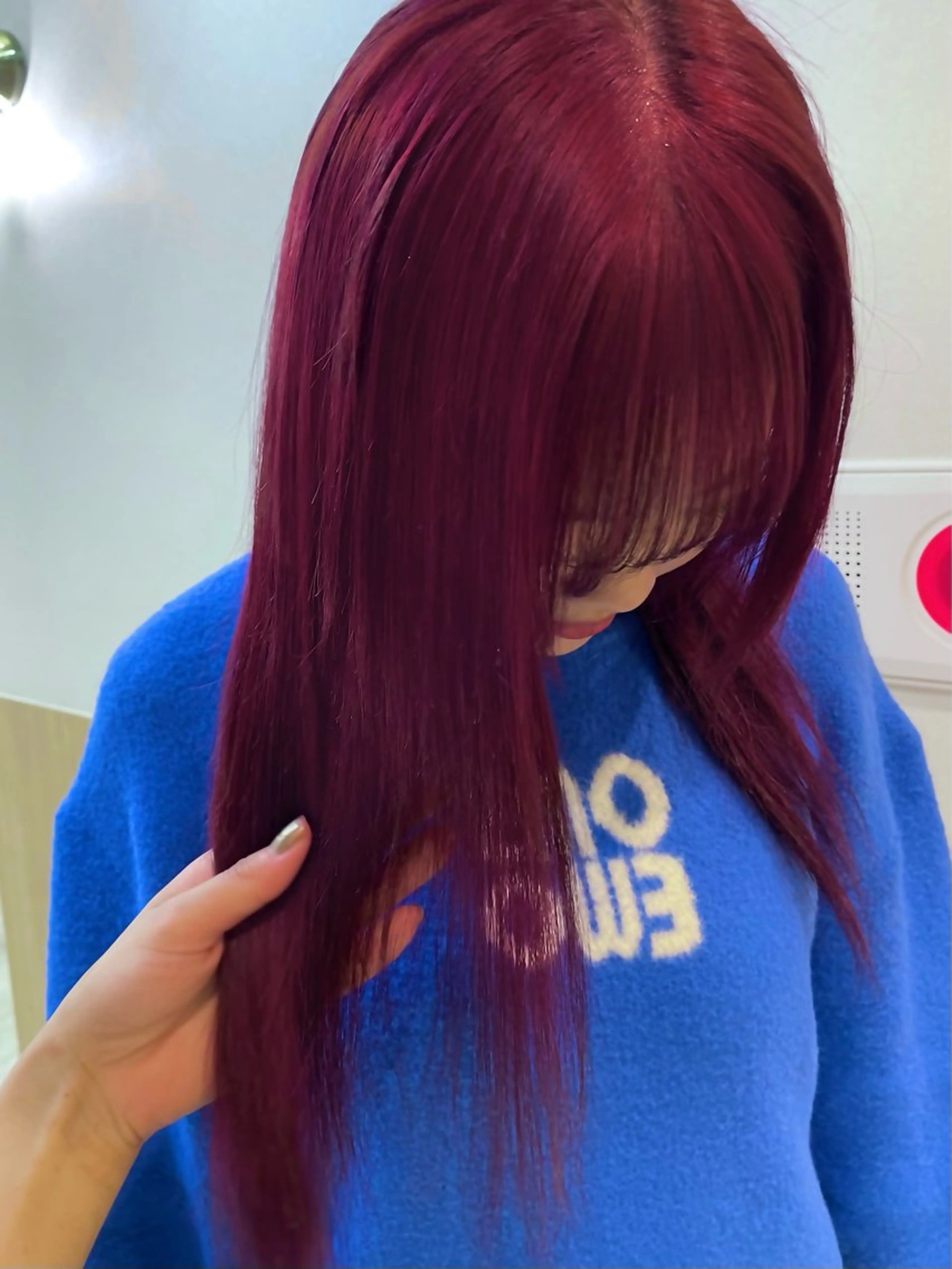 ロング カラー 撮影モデル 様募集中🫧ももかのヘアスタイル