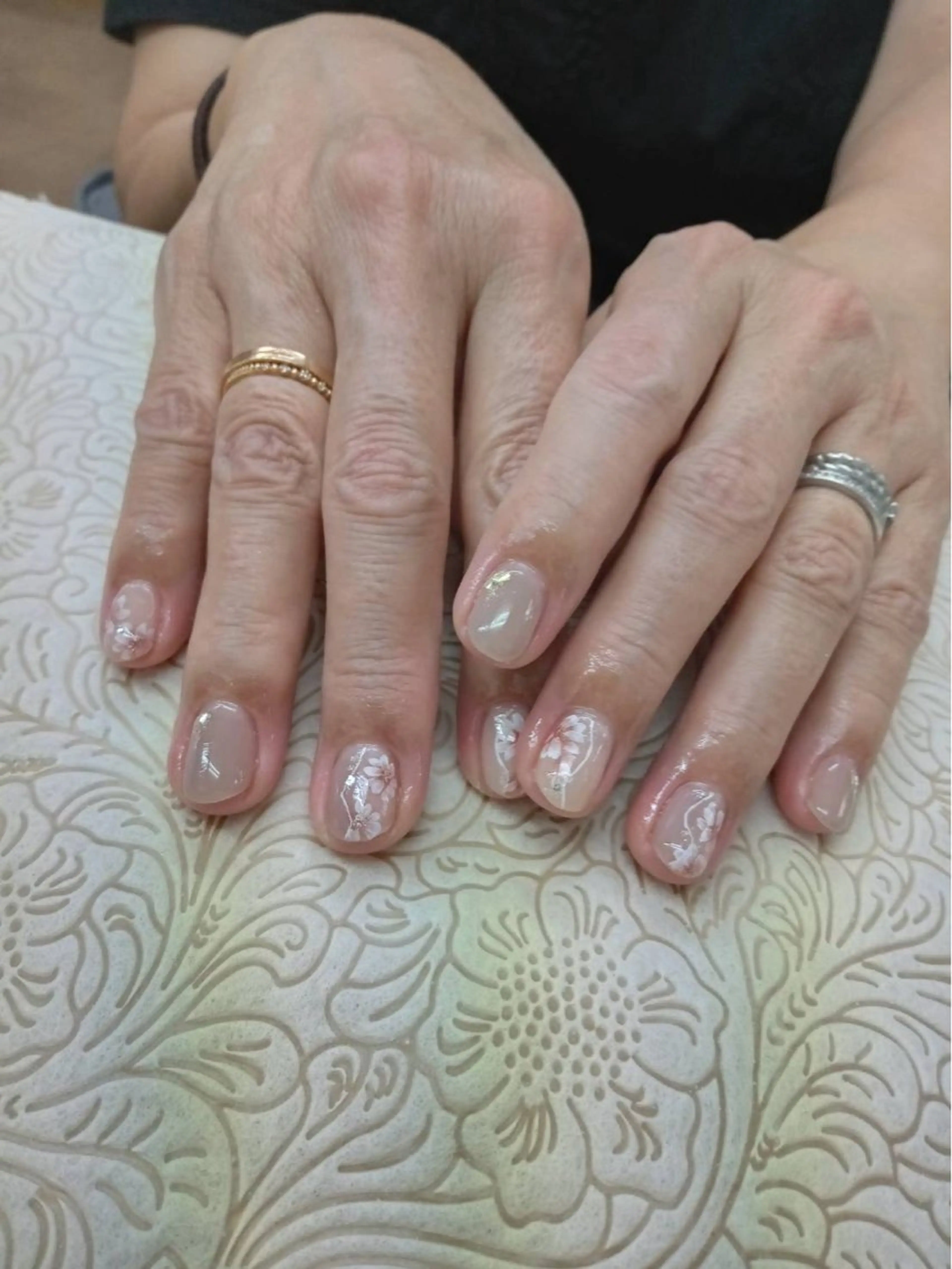 ネイル フラワーネイル precious nail  roomのネイルデザイン