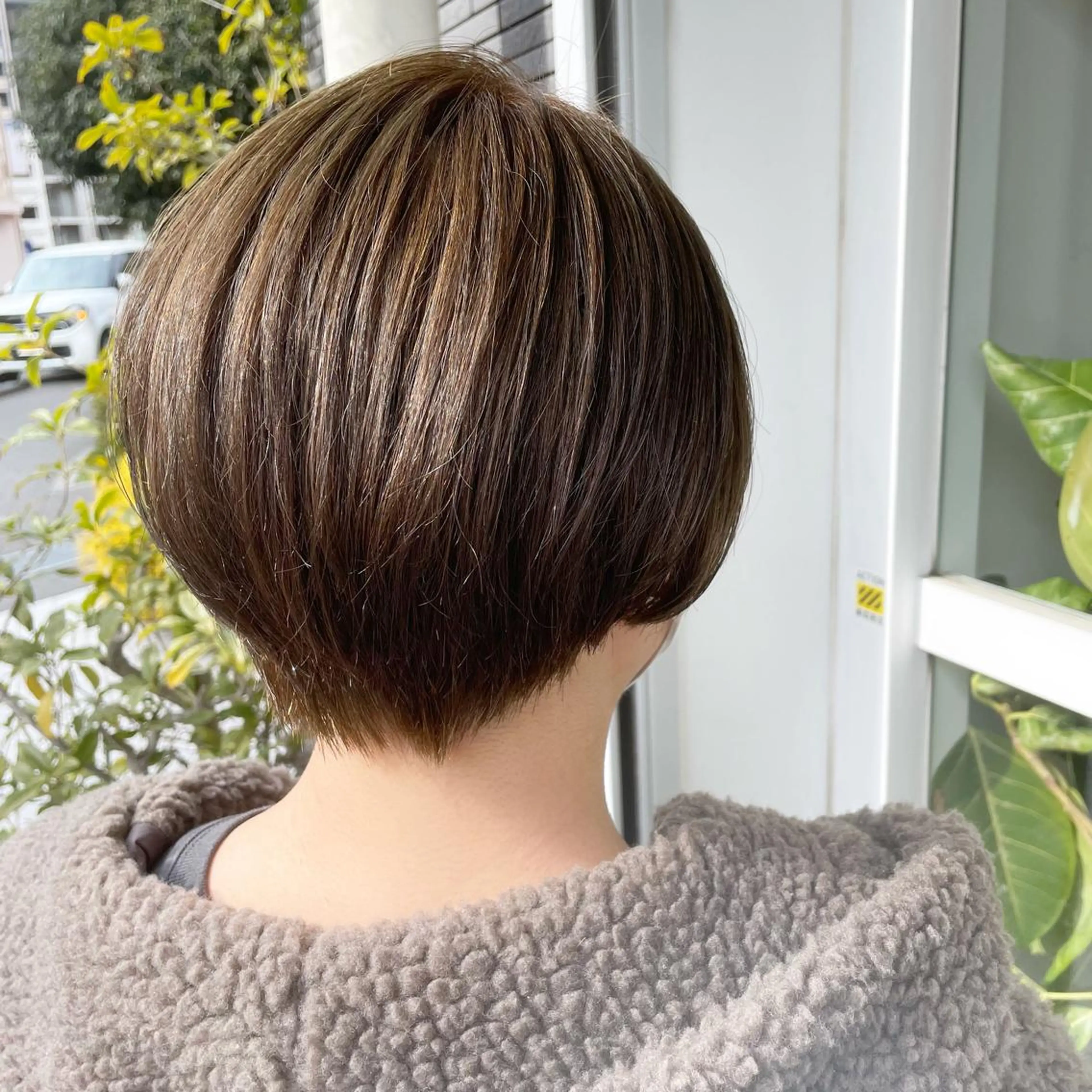 ショート カラー ヘアアレンジ カット ヘアカラー 鴫原 亜弥のヘアスタイル
