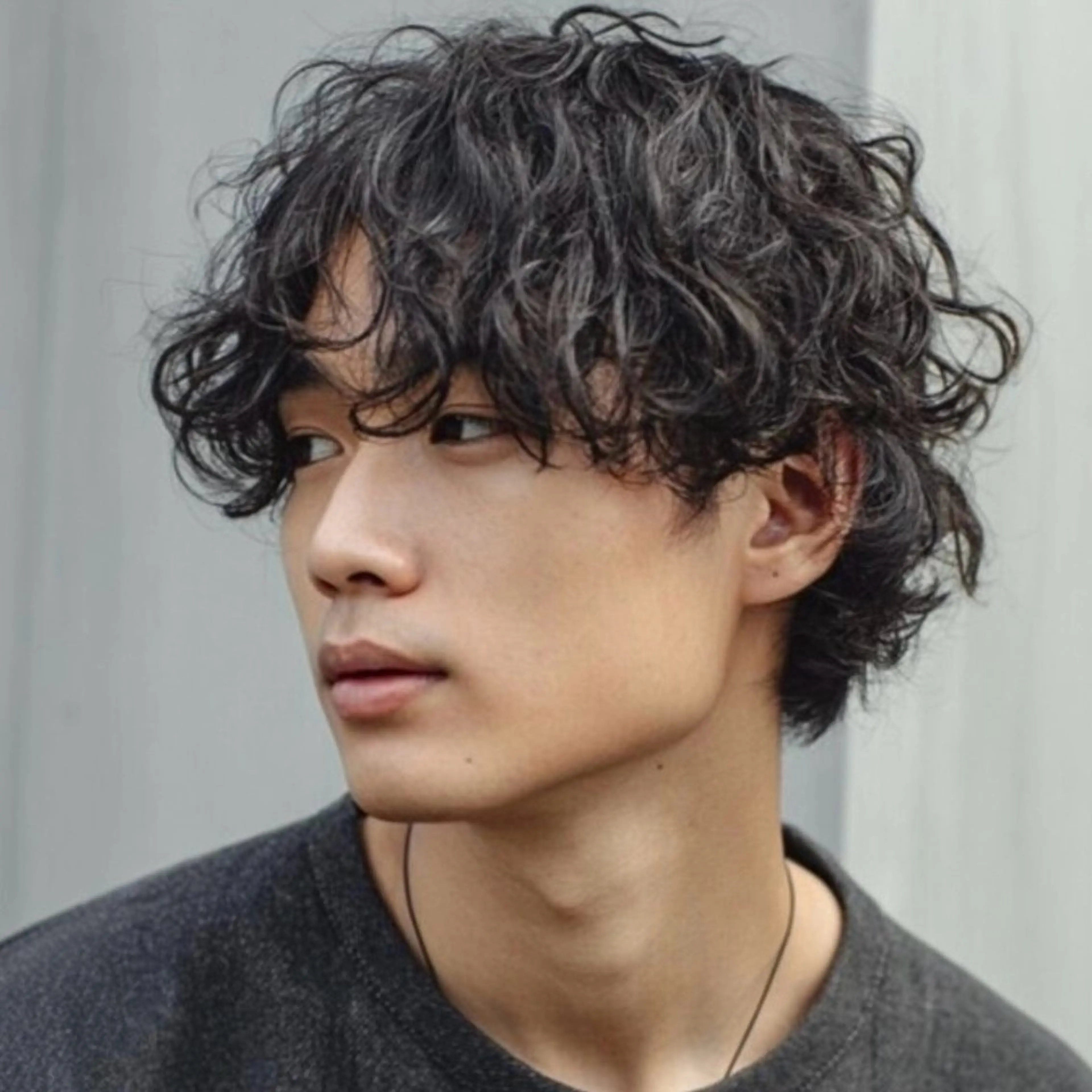 パーマ メンズ メンズパーマ カット パーマ 安部 真弘のヘアスタイル