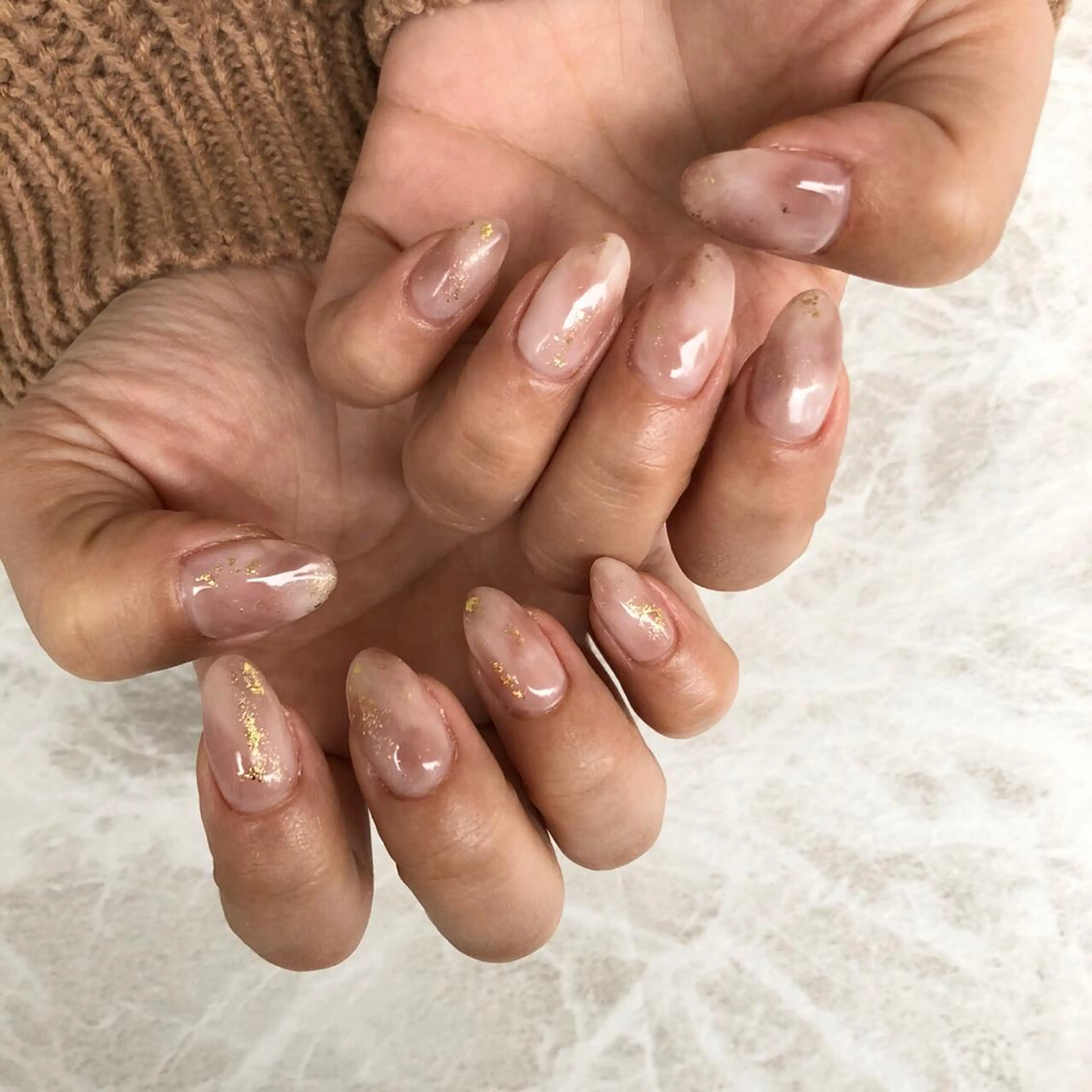 ネイル ハンドネイル 西岡 杏のネイルデザイン