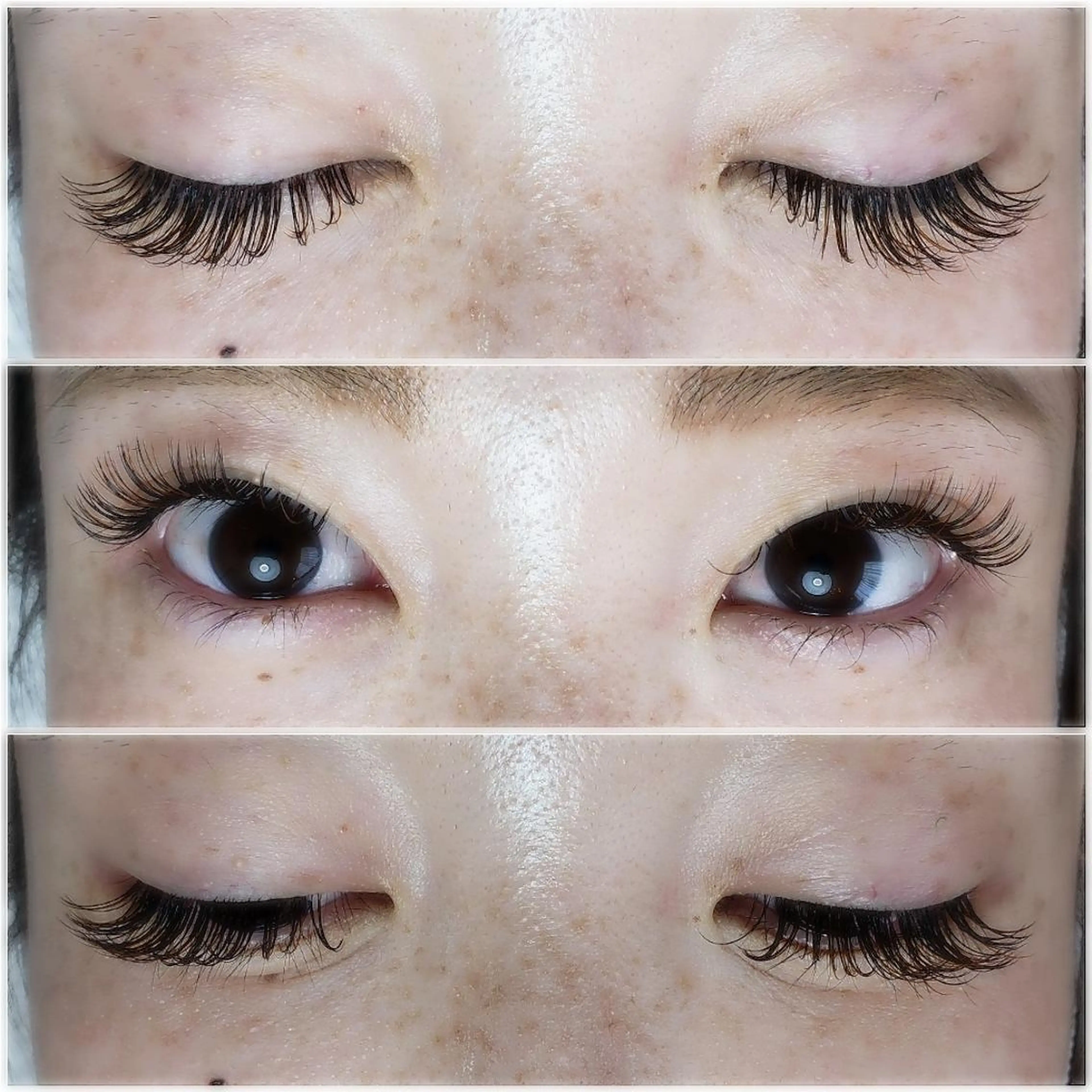 マツエク・マツパ カラーマツエク Rouge ・ K  　のマツエク・マツパデザイン