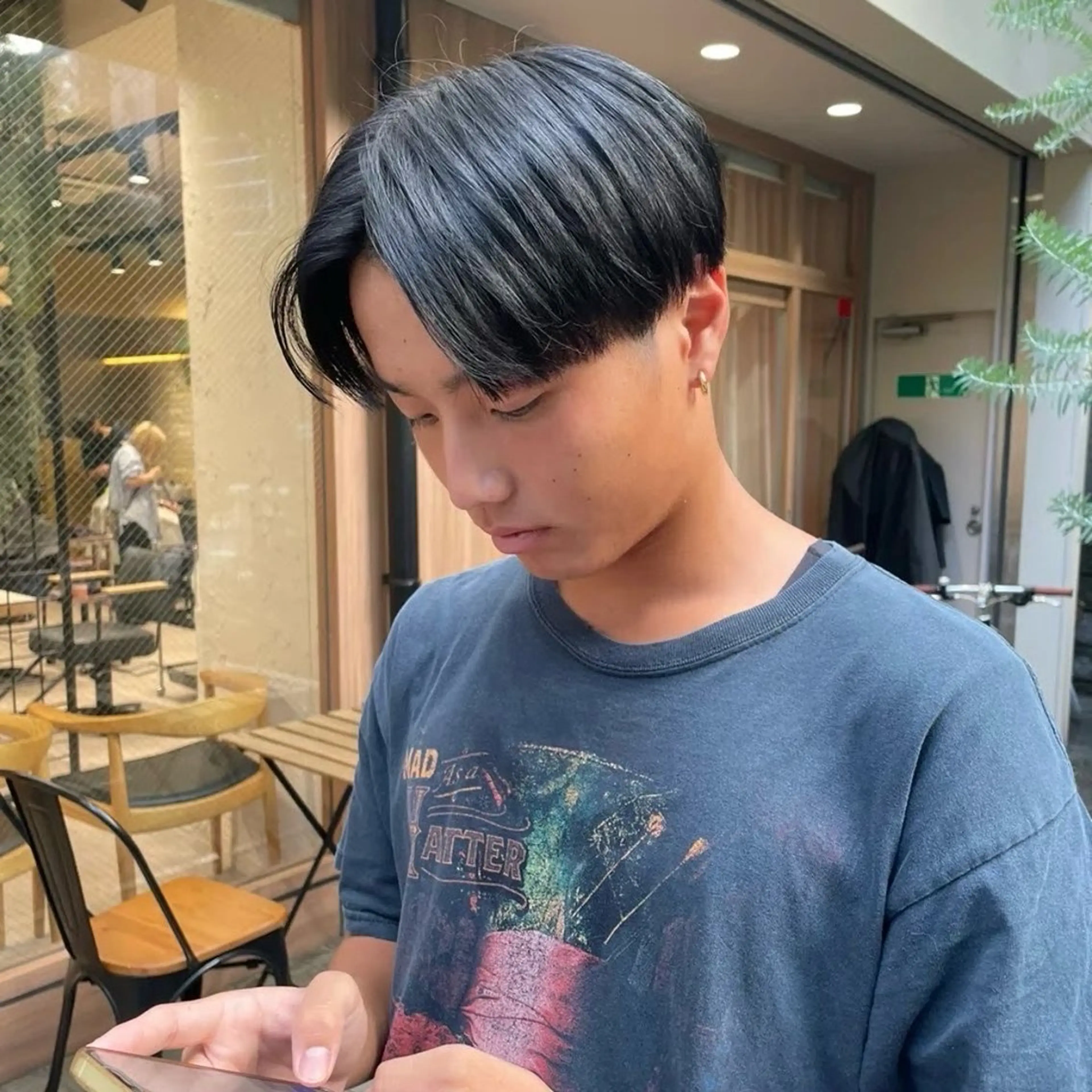 メンズ カット 縮毛 酸性ストレート /ayumu☆のヘアスタイル