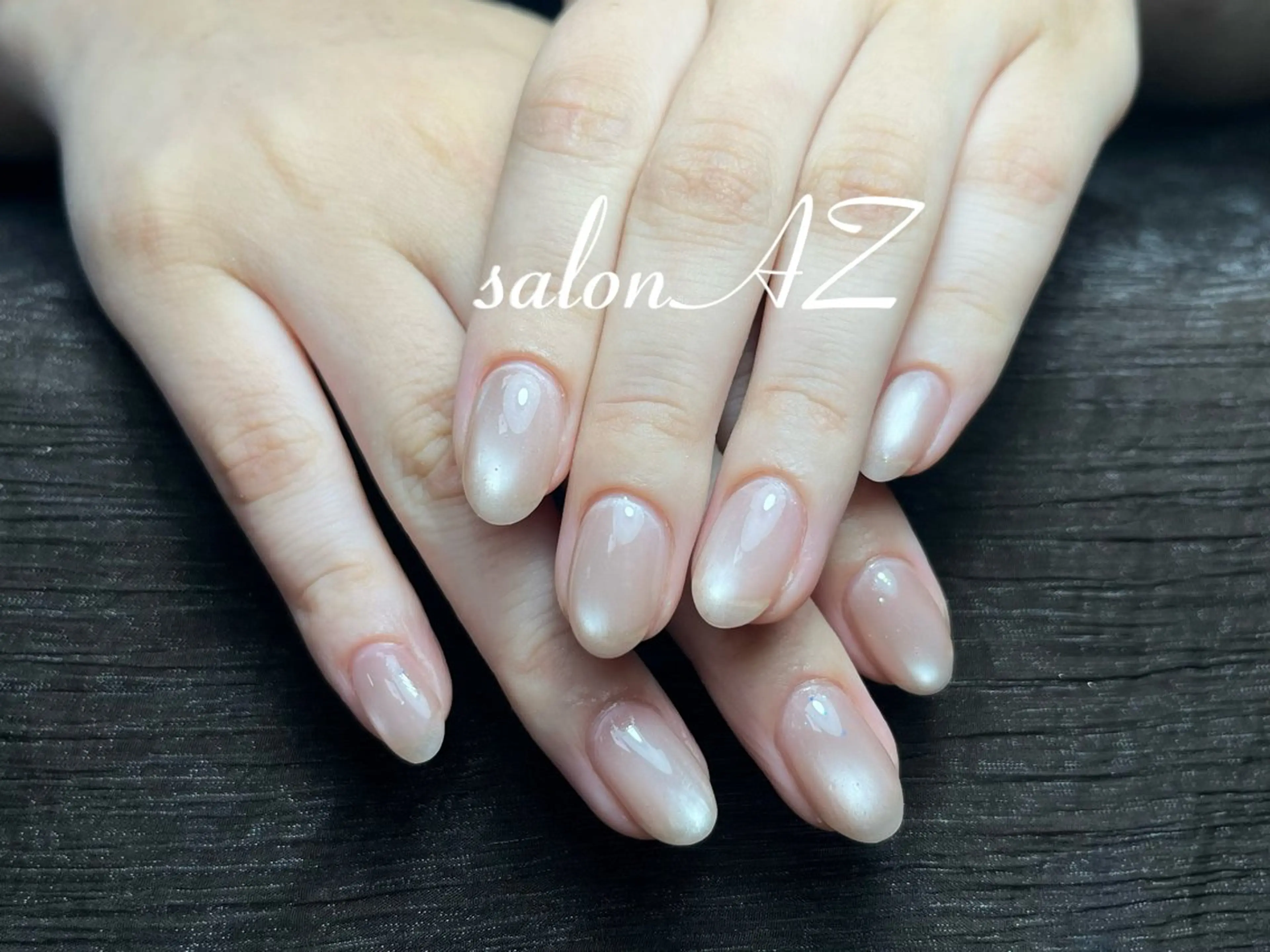 ネイル アートネイル 長さ出し フットネイル フレンチネイル ジェルネイル salon AZのネイルデザイン