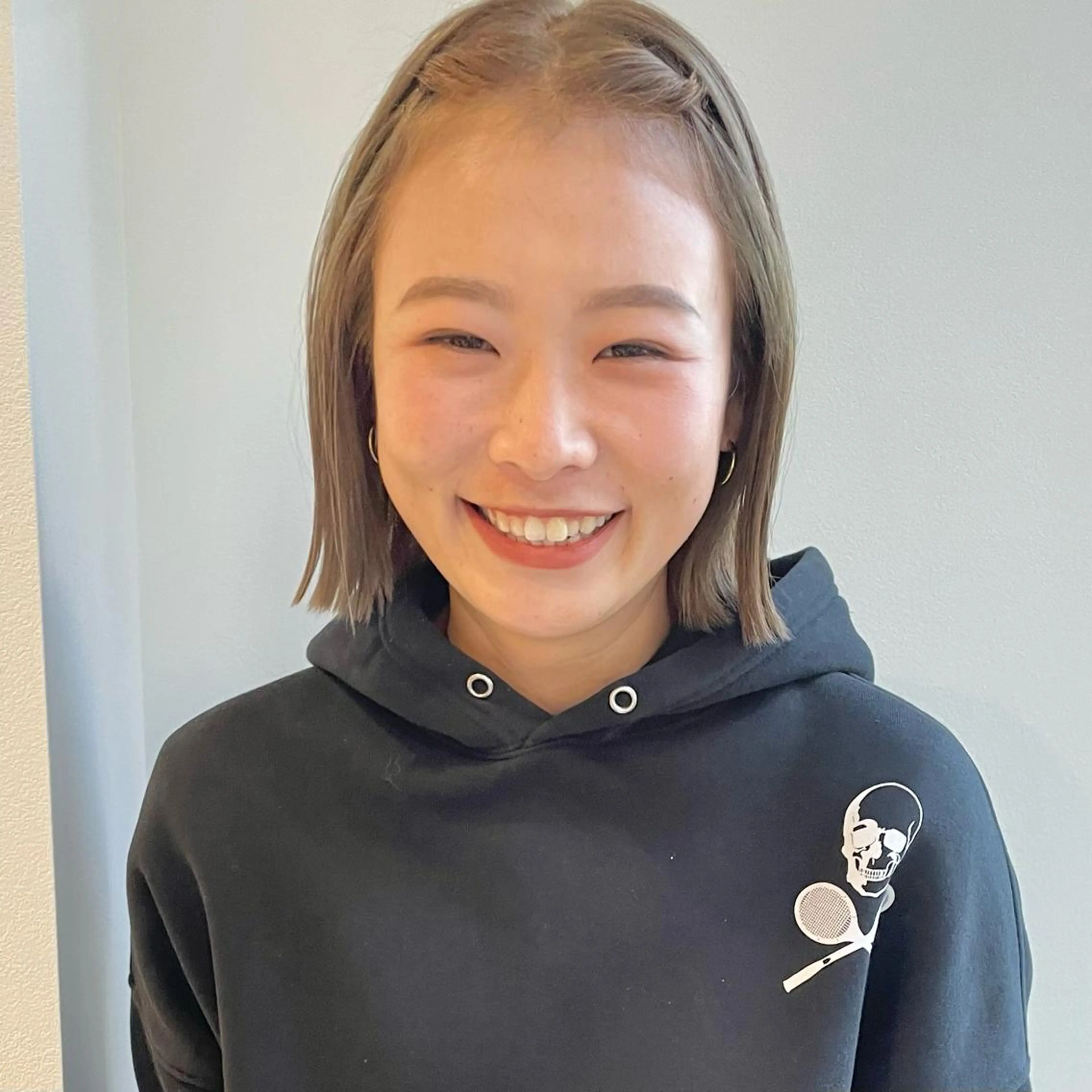 ショート カラー ベージュカラー カット ヘアカラー 🍊暖色×顔周り 🍊cocoroのヘアスタイル