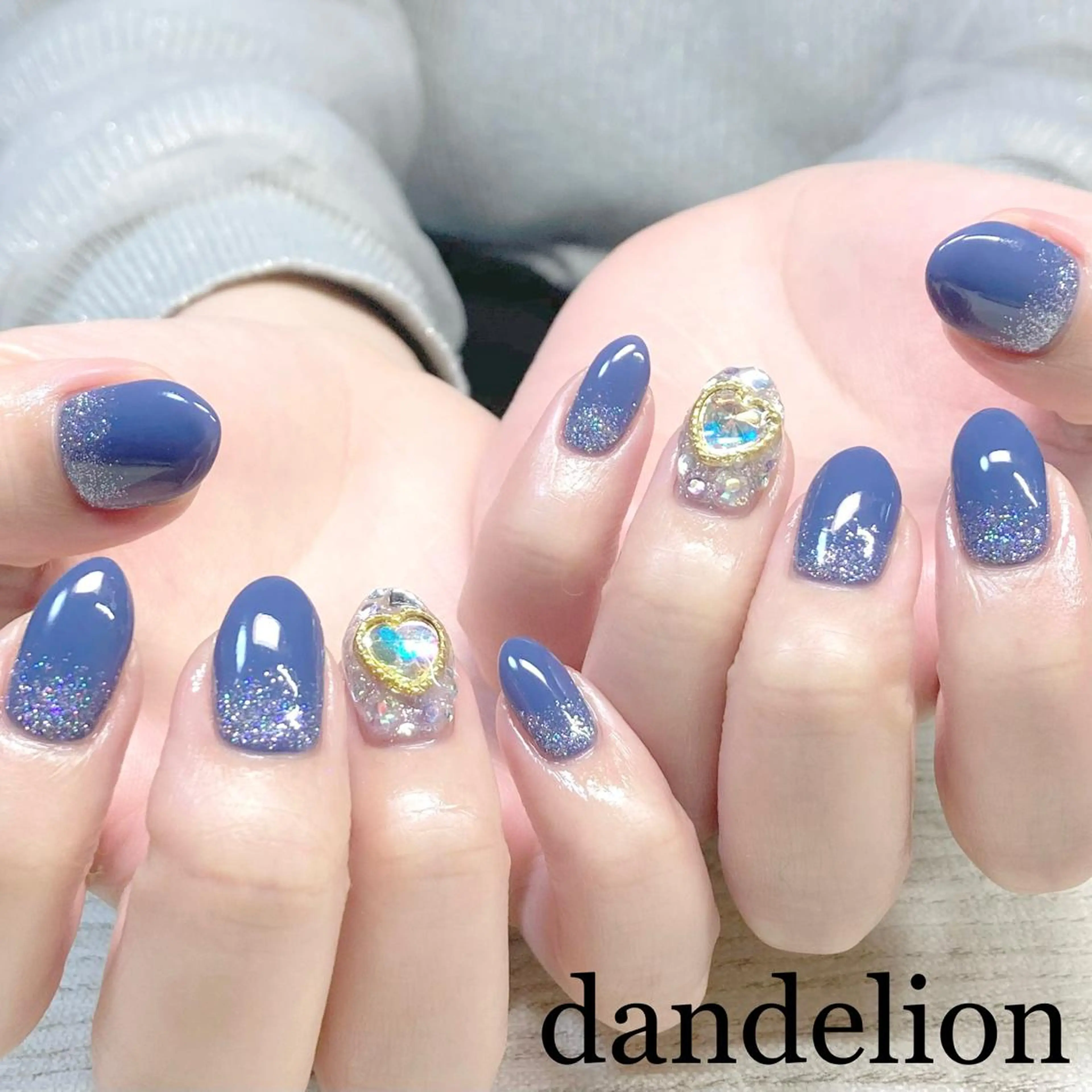 ネイル ハンドネイル ハンドケア dandelion ダンデライオンのネイルデザイン