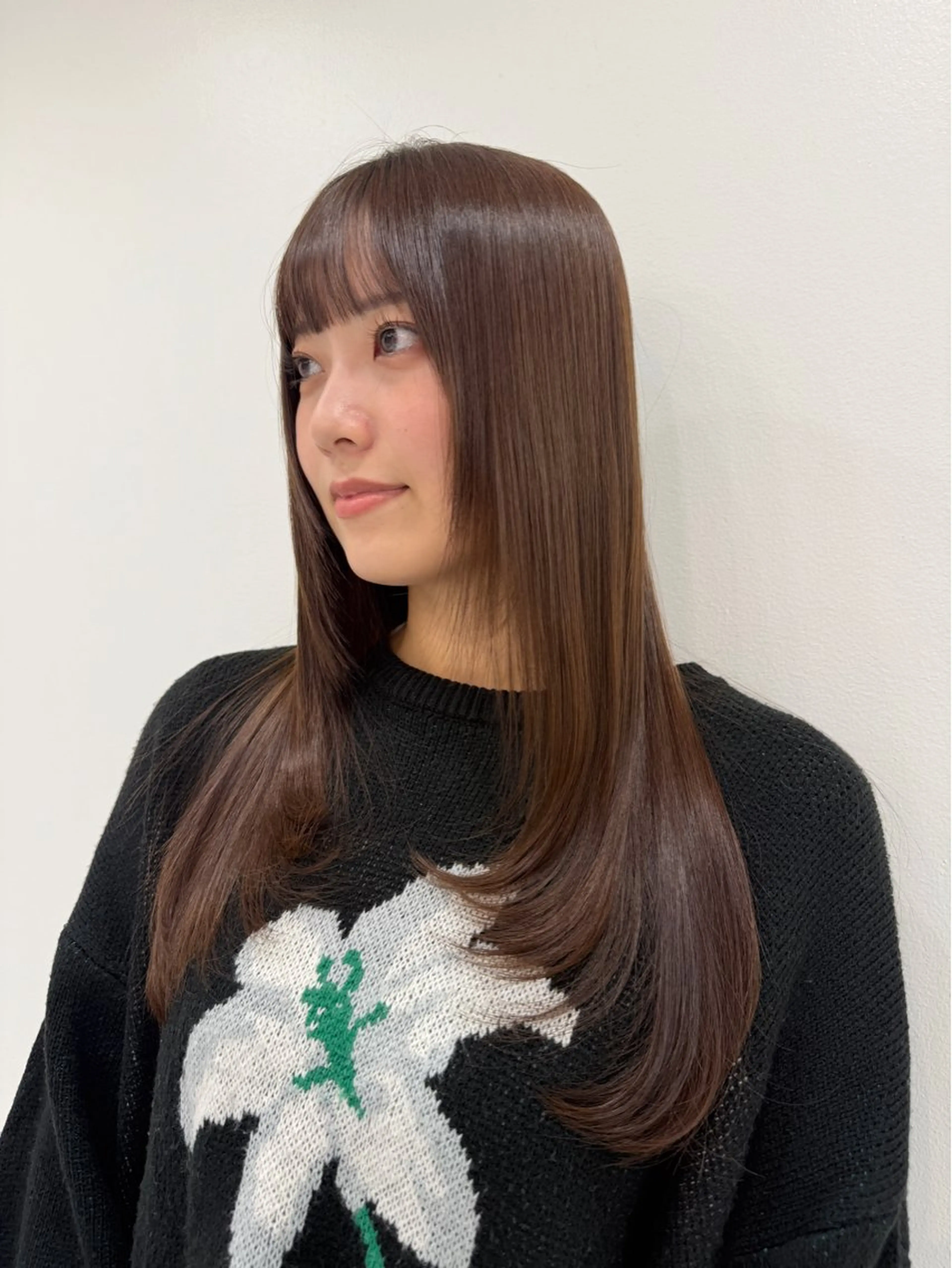 【人気No.3⭐︎】ii+U式髪質改善ストレート＋カット＋TRの写真