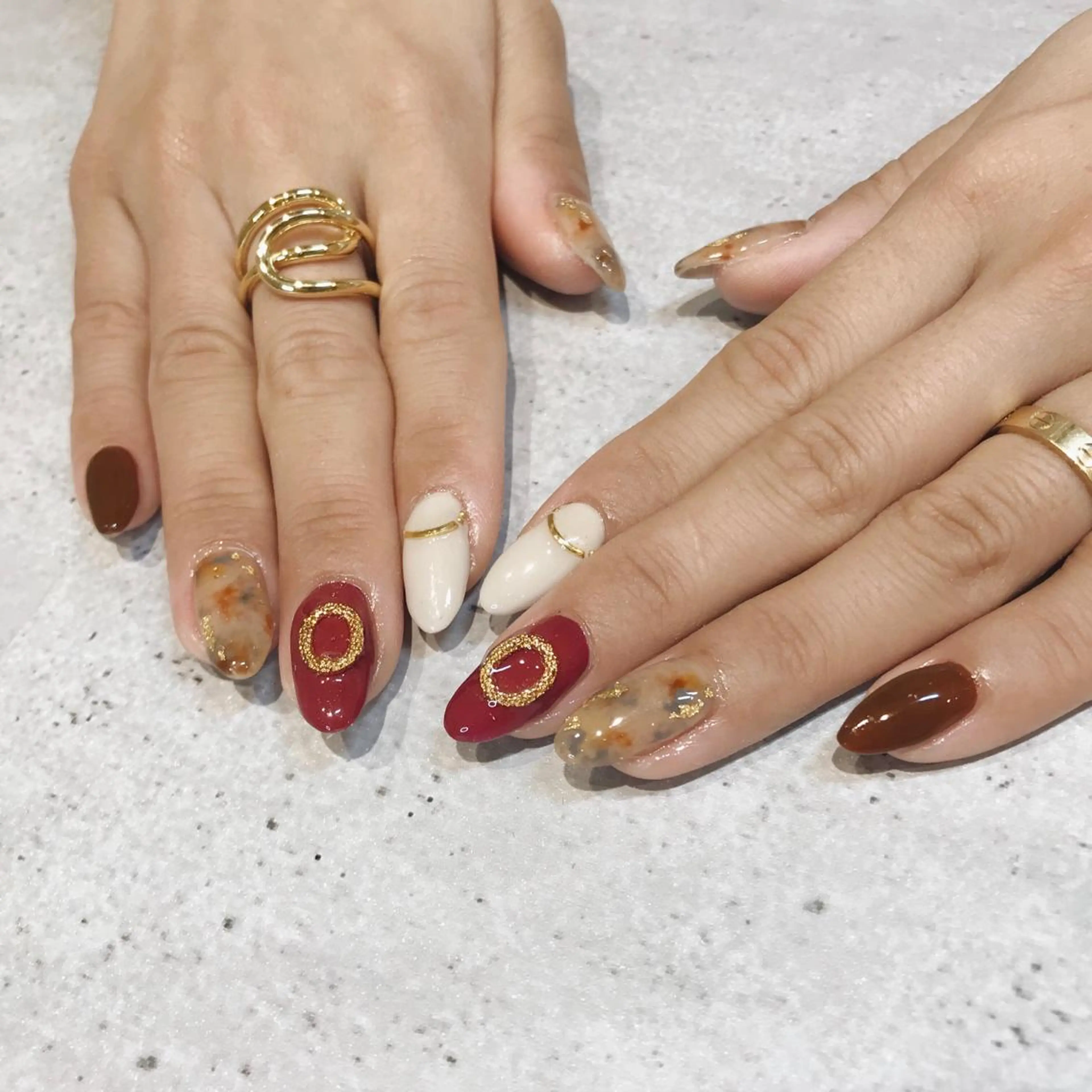 ネイル 4/2ご予約 ◎ 本田 知美ꯁꯧのネイルデザイン