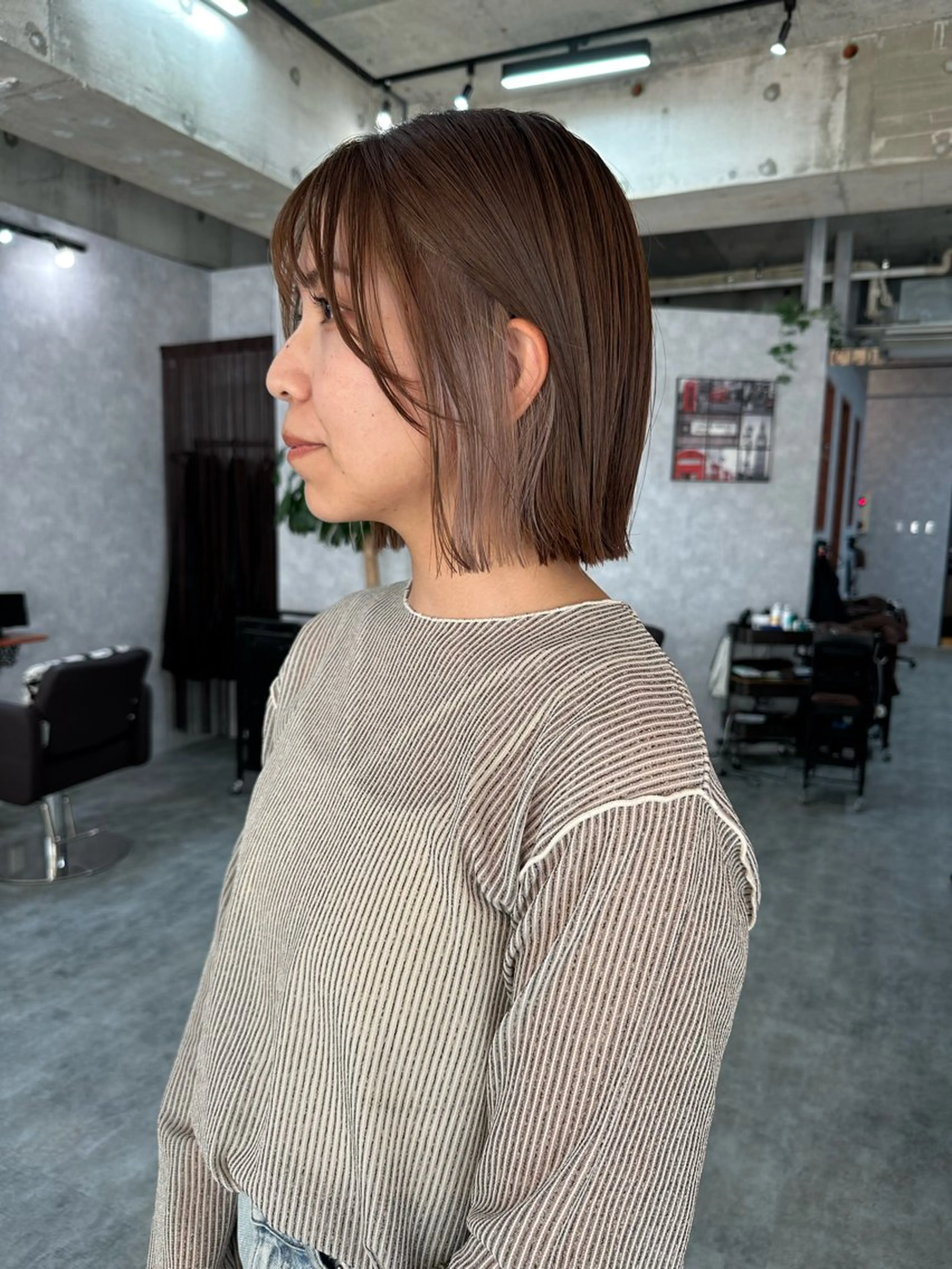 ショート 切りっぱなしボブ ショートボブ ハンサムショート 丸みショート ボブ カット ヘアカラー トリートメント モテ髪/ボブ/ショー ト/アダチフウトのヘアスタイル