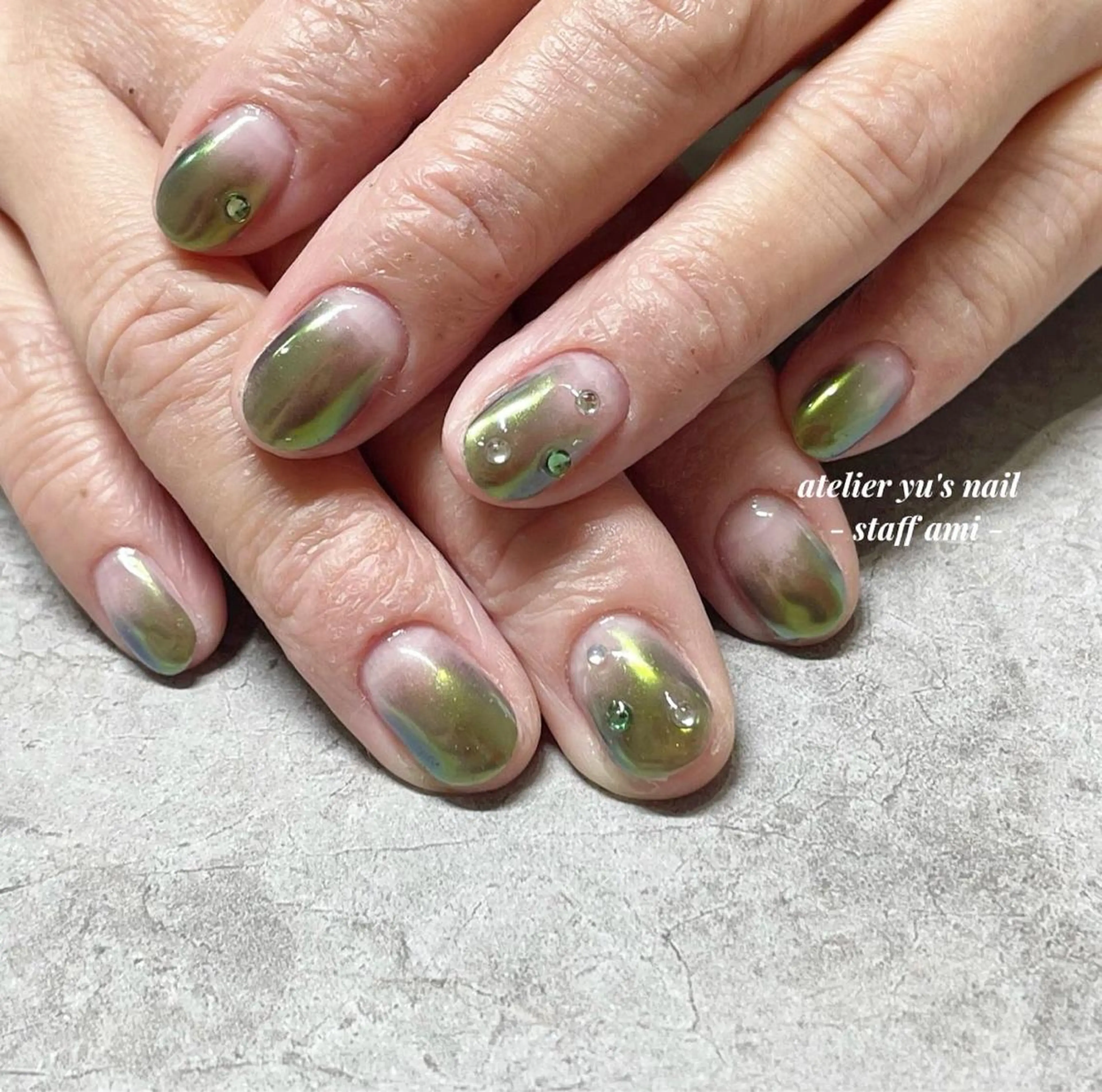 ネイル ハンドネイル ハンドケア atelier yu's nailのネイルデザイン