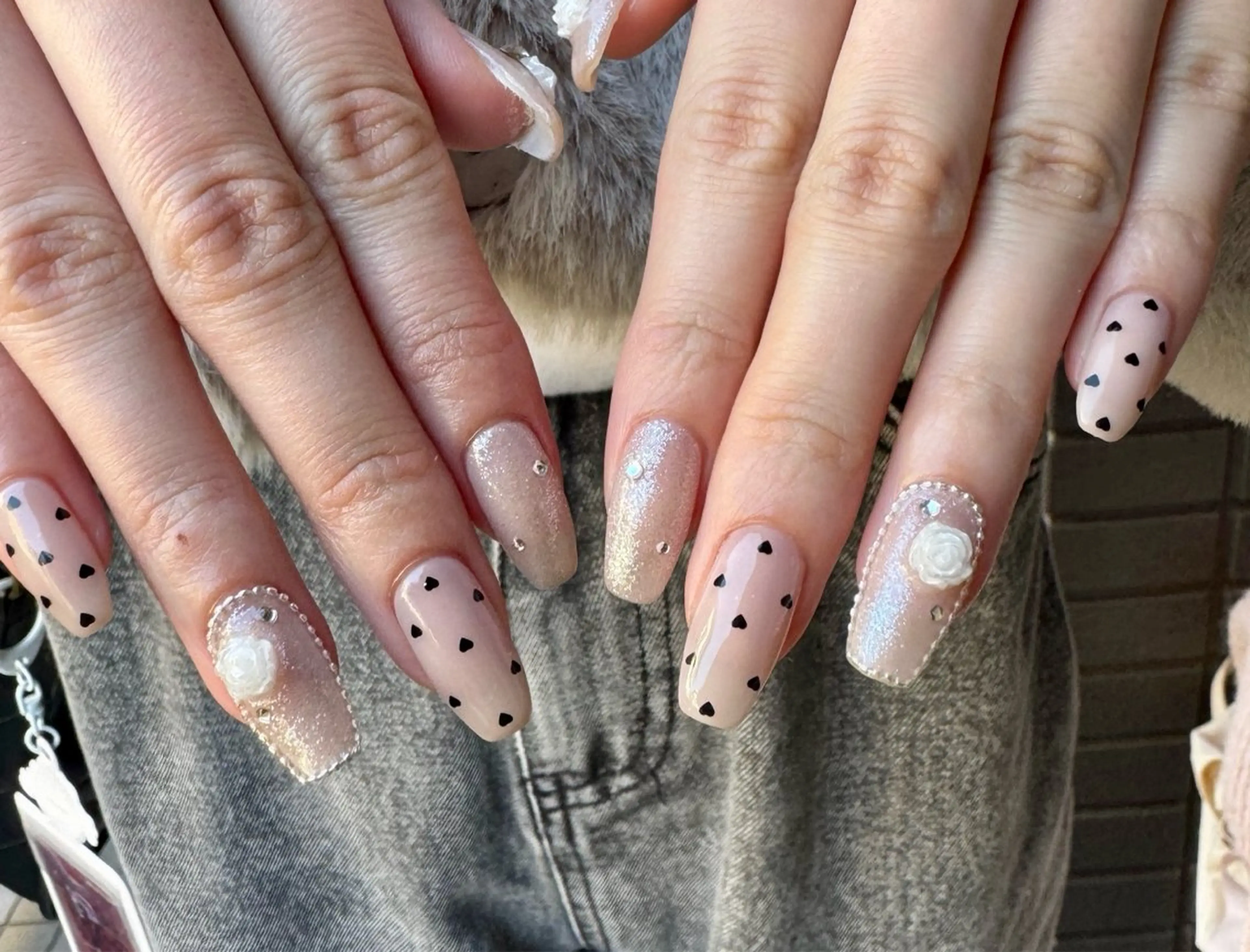 ネイル バレンタイン ハンドネイル Blé nailのネイルデザイン