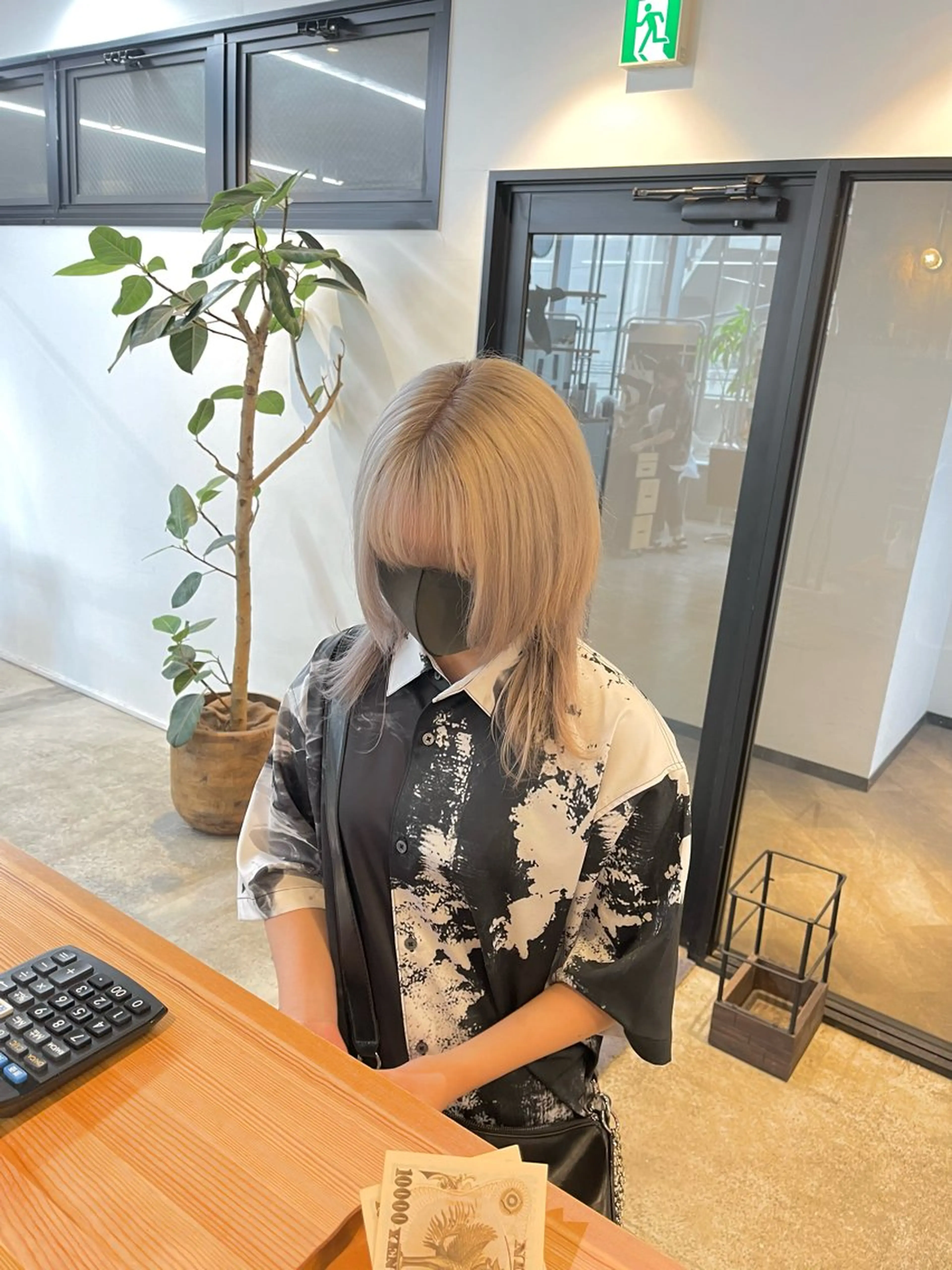 ミディアム カラー ヘアカラー ハイトーンカラ ー/小川のヘアスタイル