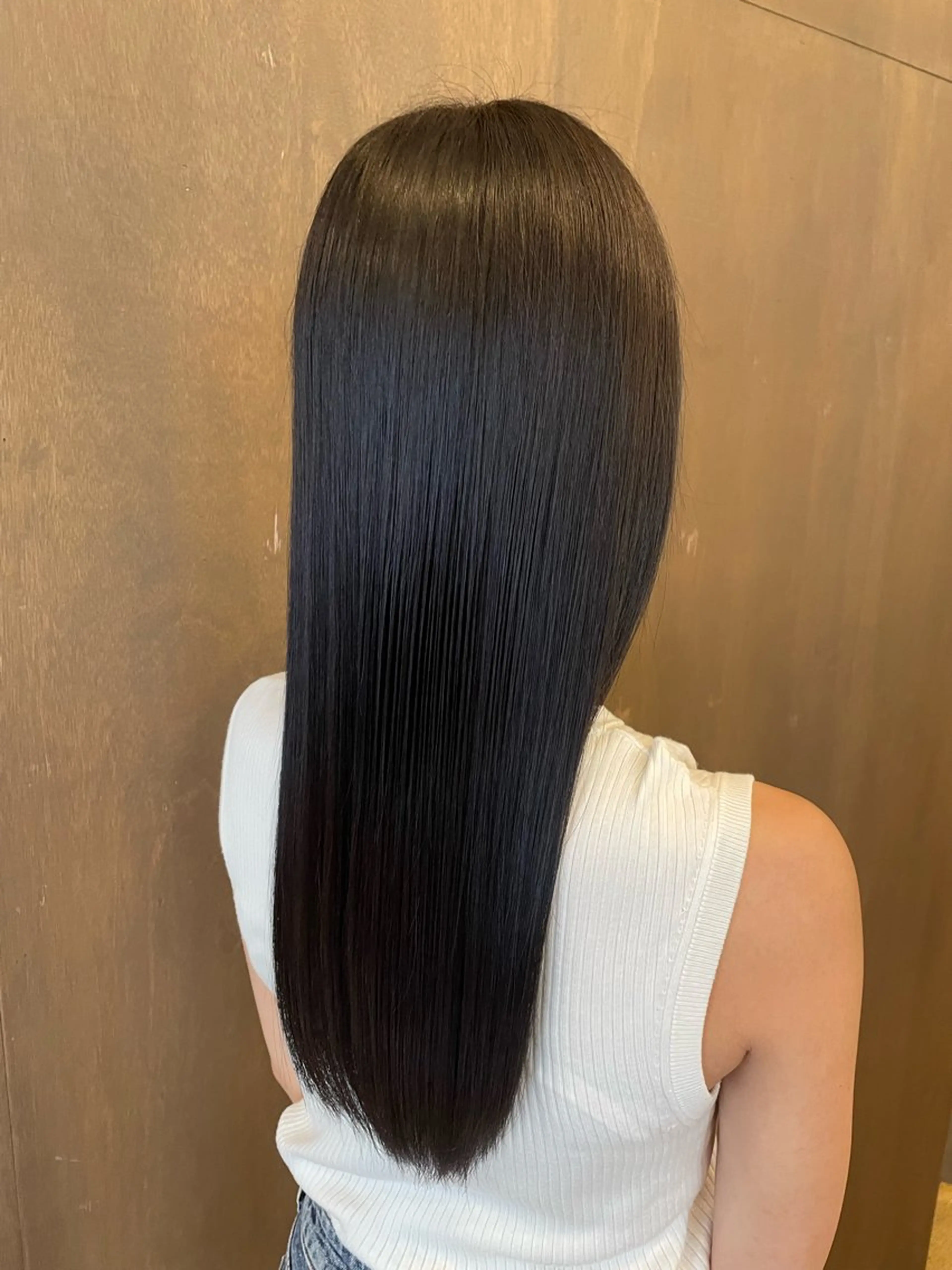 ロング カラー 【髪質改善】【美髪】 【ツヤ髪】ほしのちりのヘアスタイル