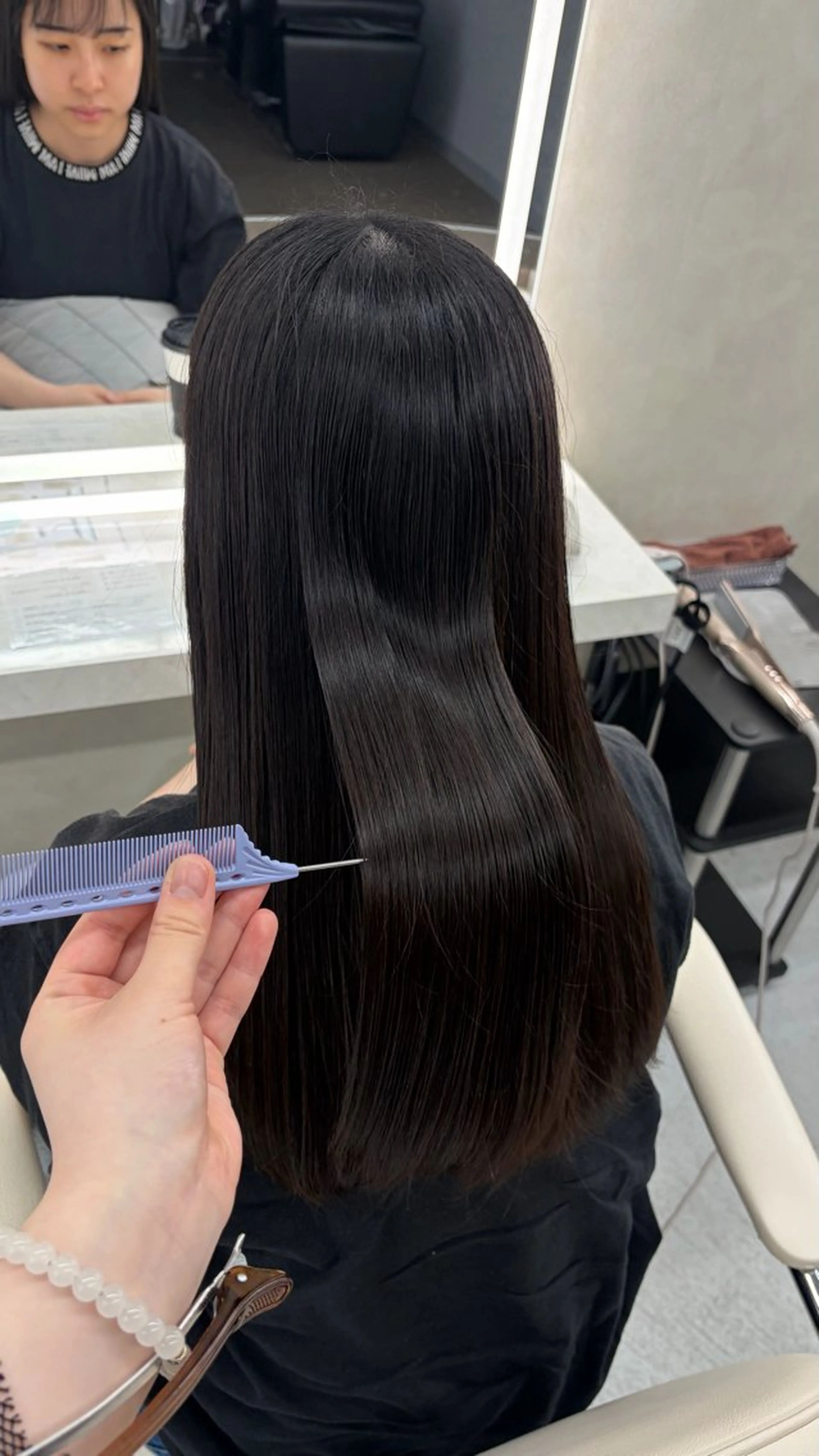 ロング 北川 葵のヘアスタイル