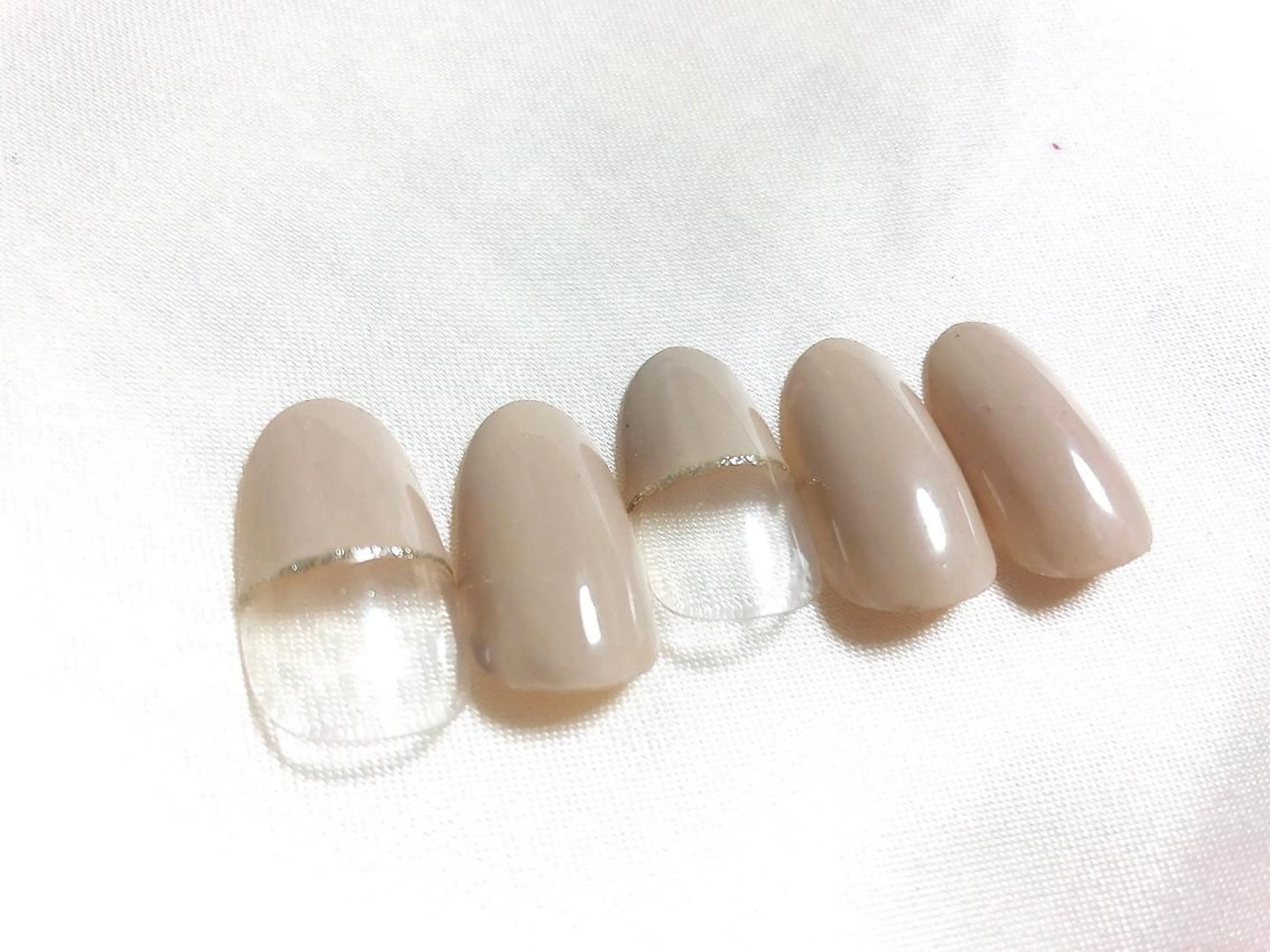 ネイル オフィスネイル シンプルネイル mogunail &blowのネイルデザイン