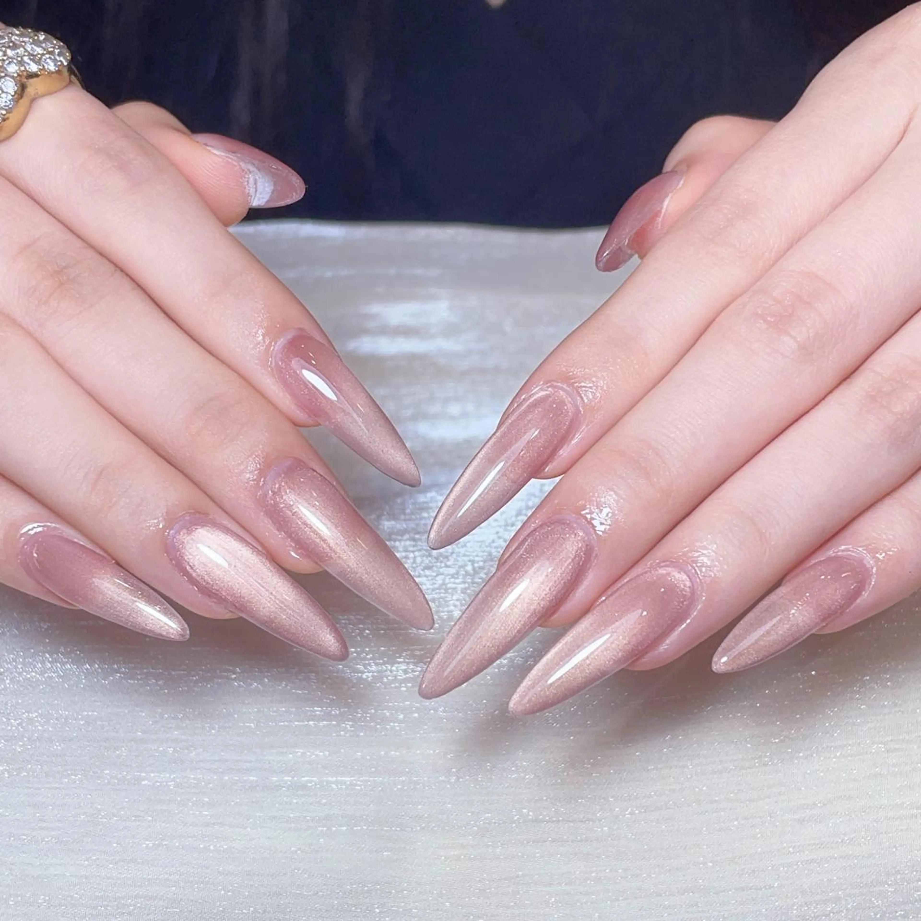 🍒初回ソフジェルオフ無料🍒【スカルプ長さ出し】マグネット/ミラー/オーロラの写真