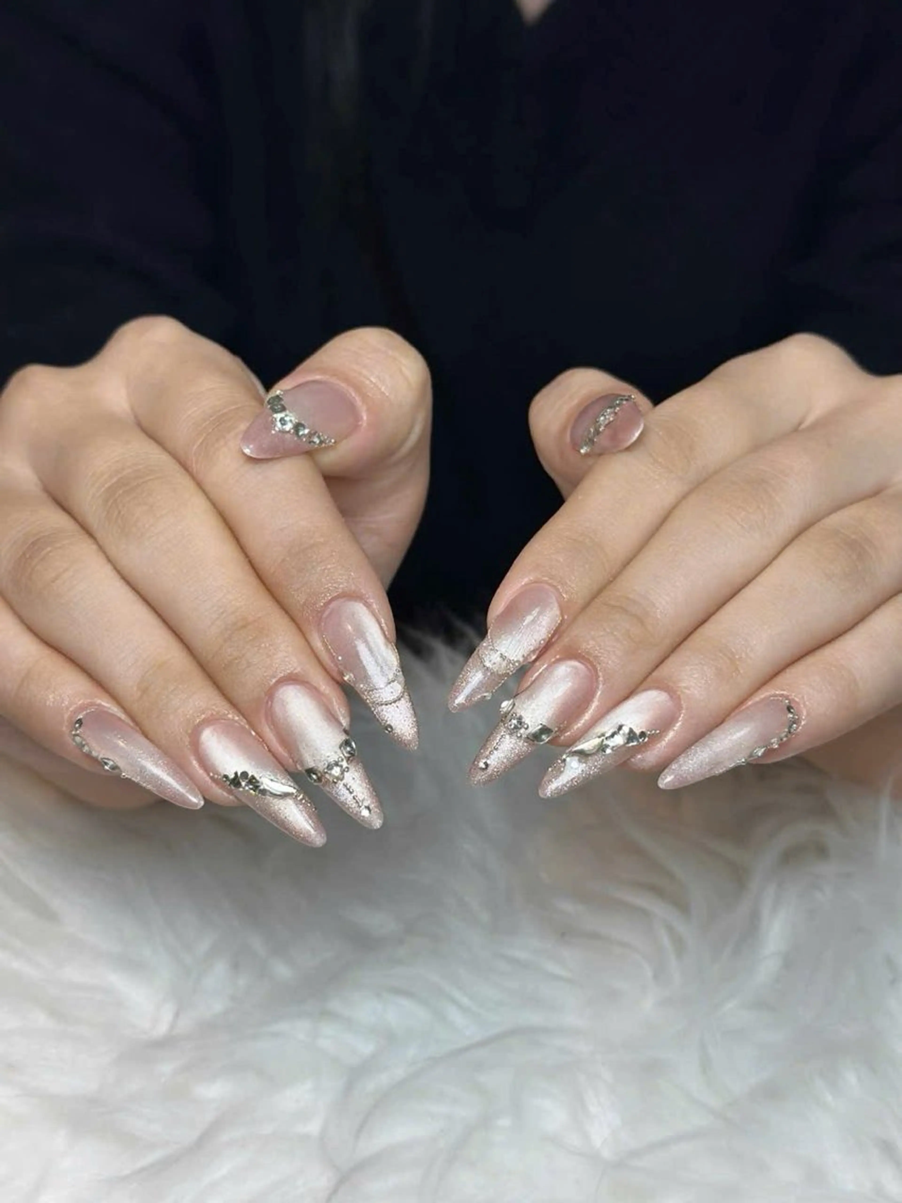 メンズ ネイル ジェルネイル 持ち込み ハンドネイル FUJI Nail Salonのネイルデザイン