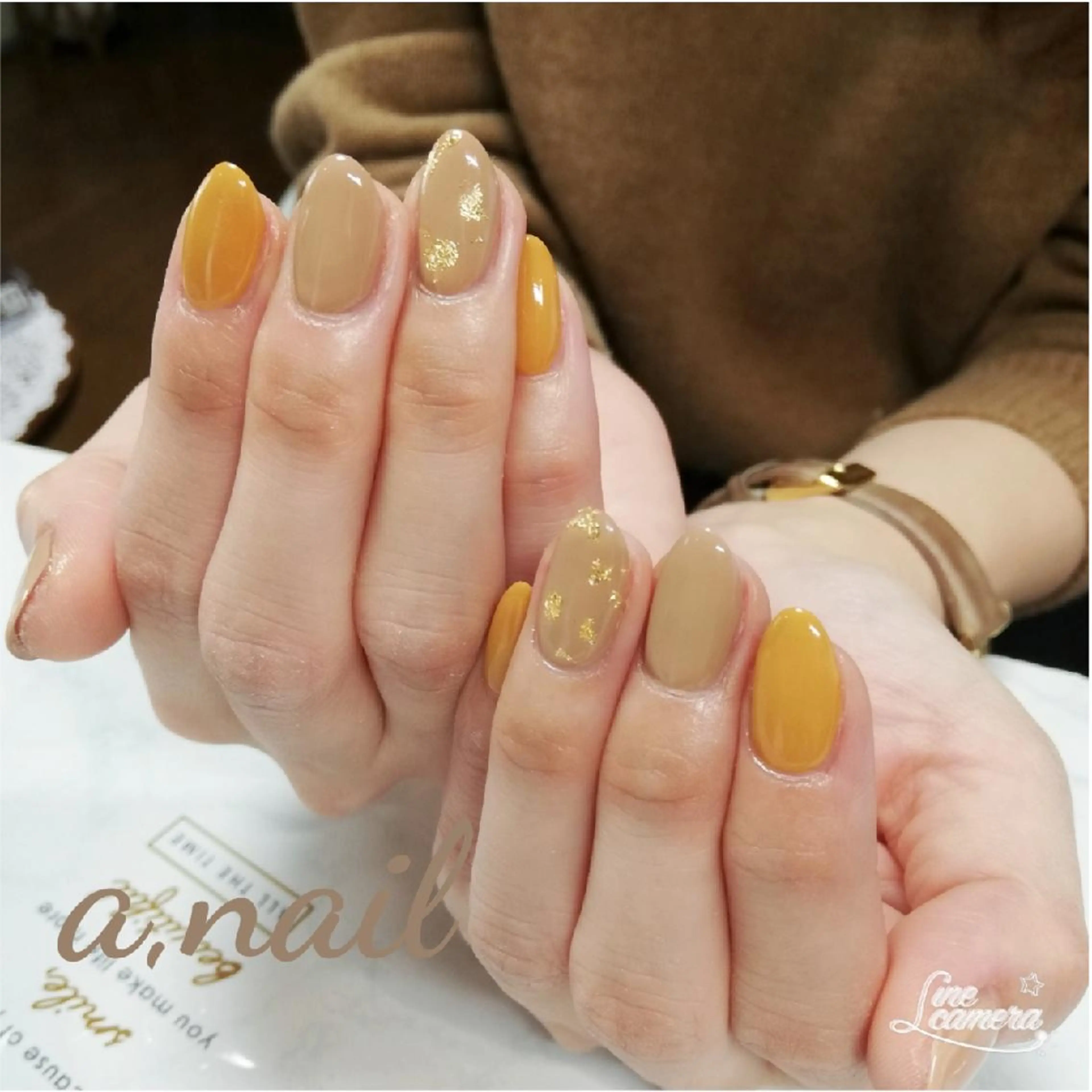 ネイル ストーンネイル ハンドネイル ネイルサロン エーネイルのネイルデザイン