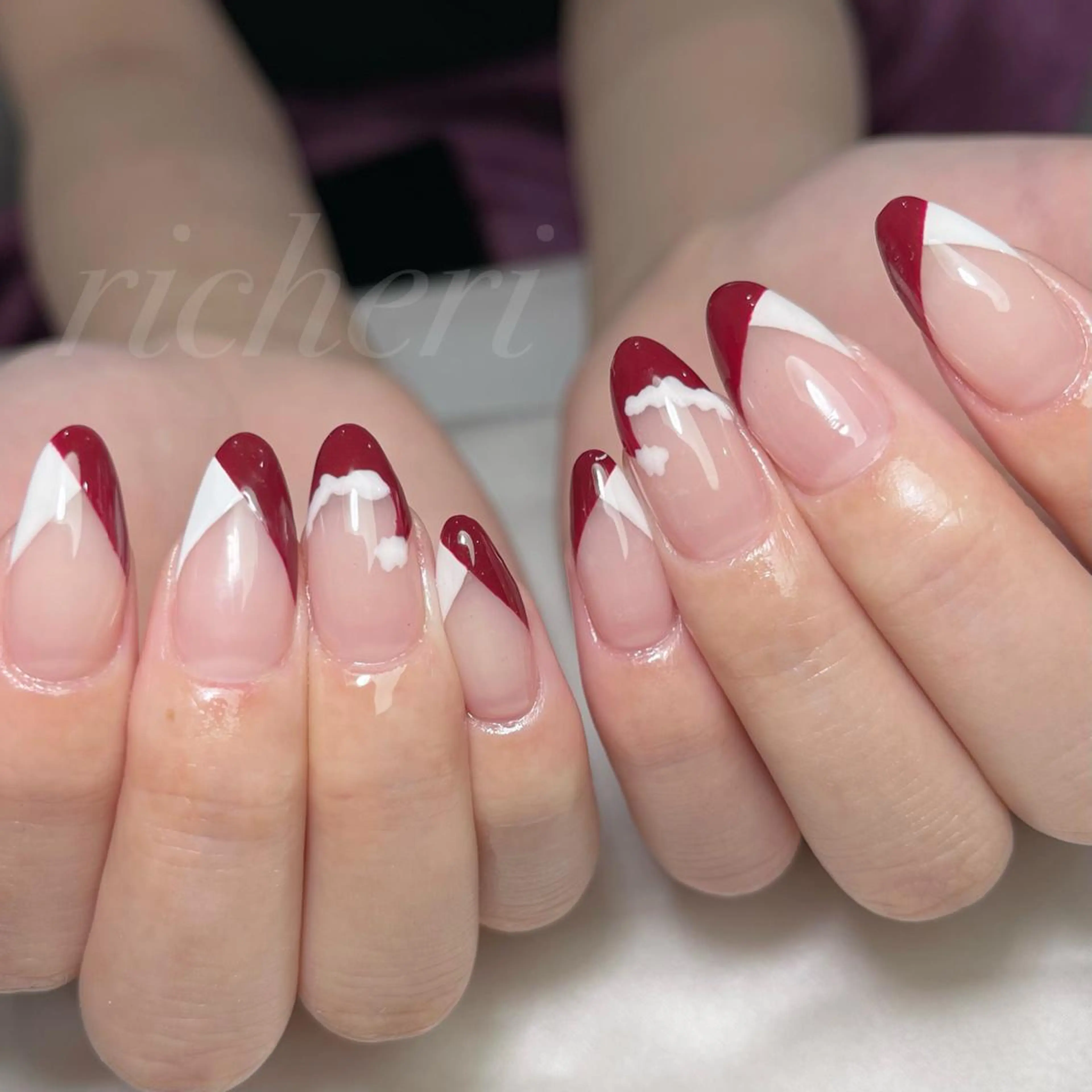 ミディアム ネイル ハンドネイル richeri beautyのエステ・リラクイメージ