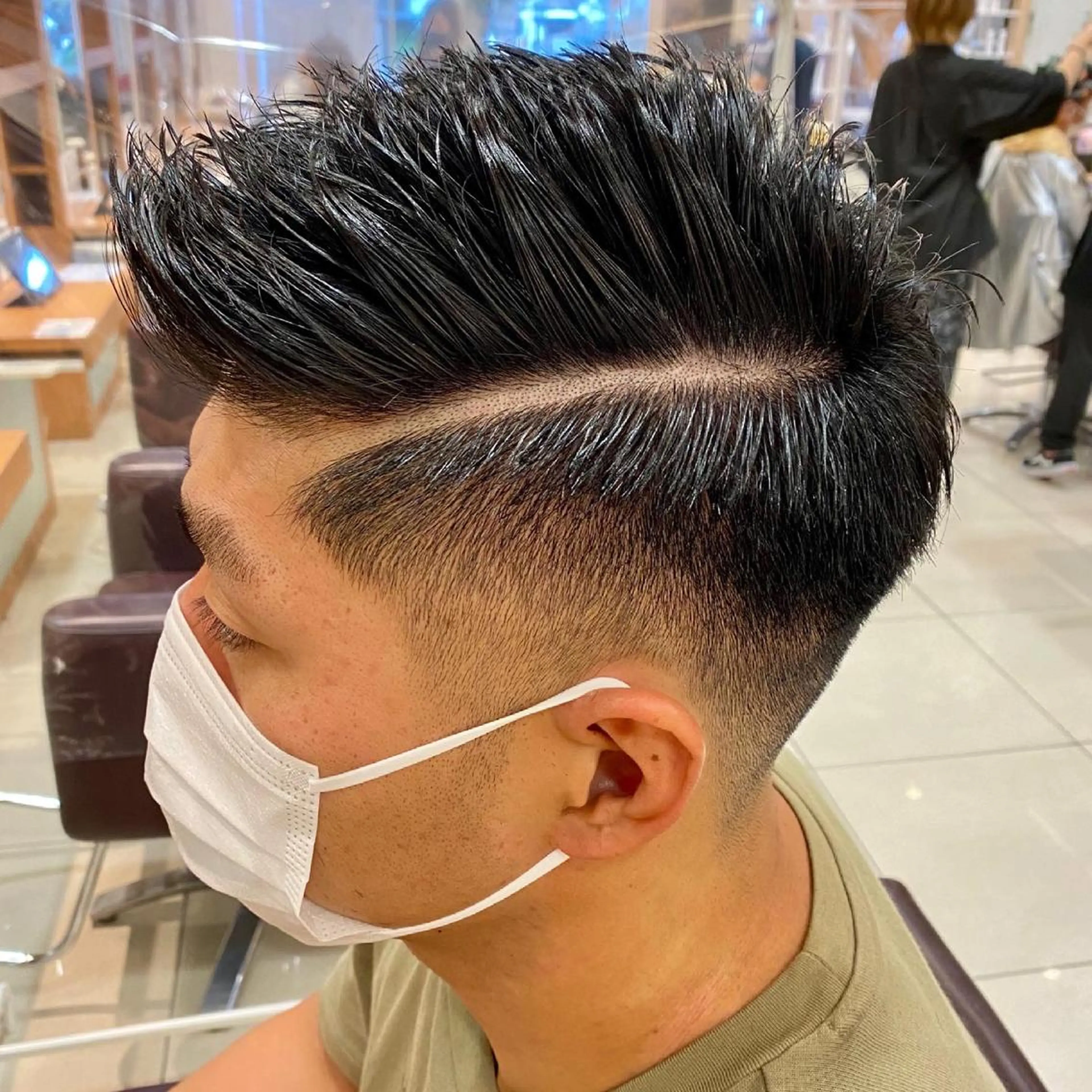 メンズ 韓国ヘア 山本勝志のヘアスタイル