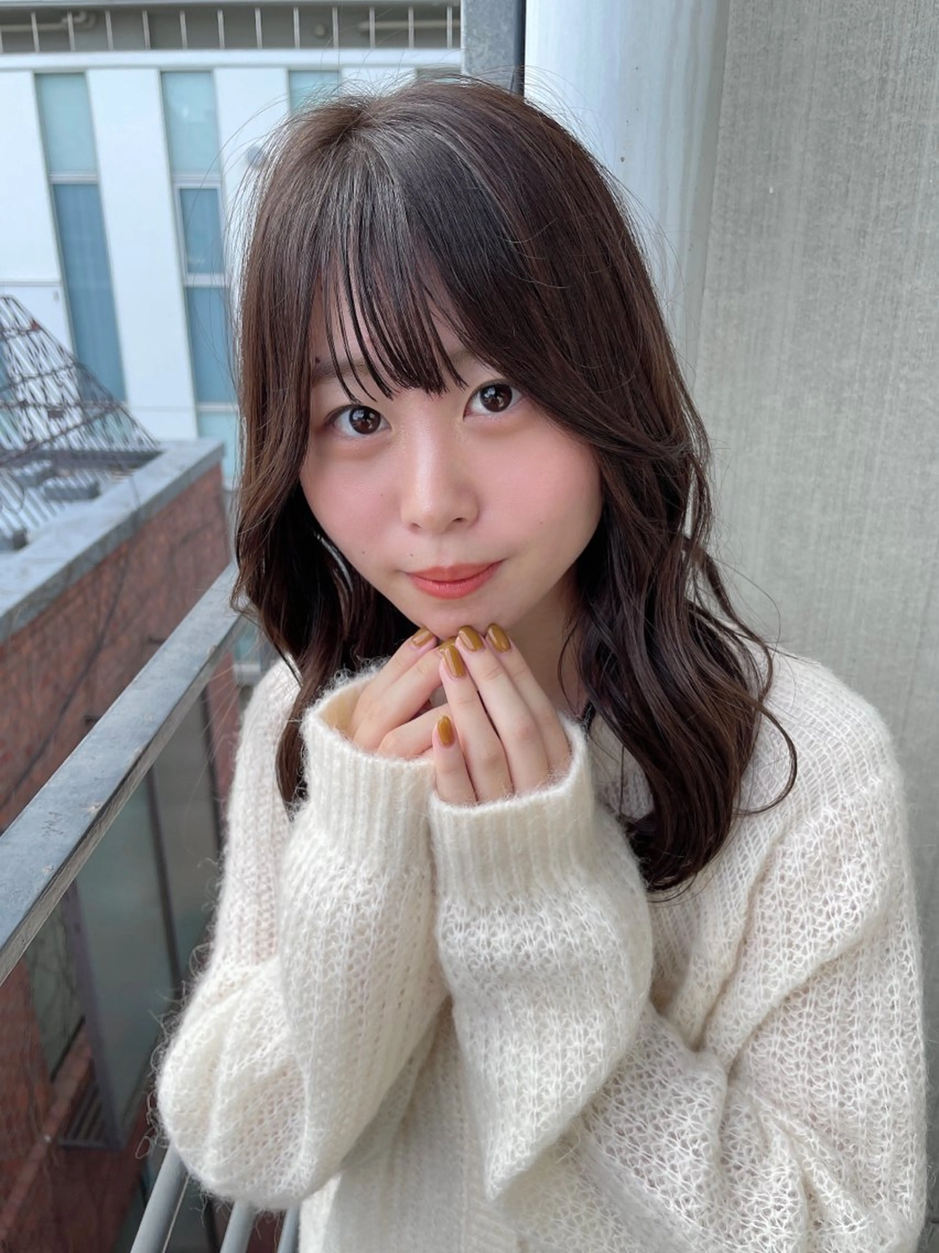 セミロング くびれヘア 顔まわりレイヤー 顔周りカット 韓国風ヘア レイヤーカット 塚原 隆志のその他イメージ