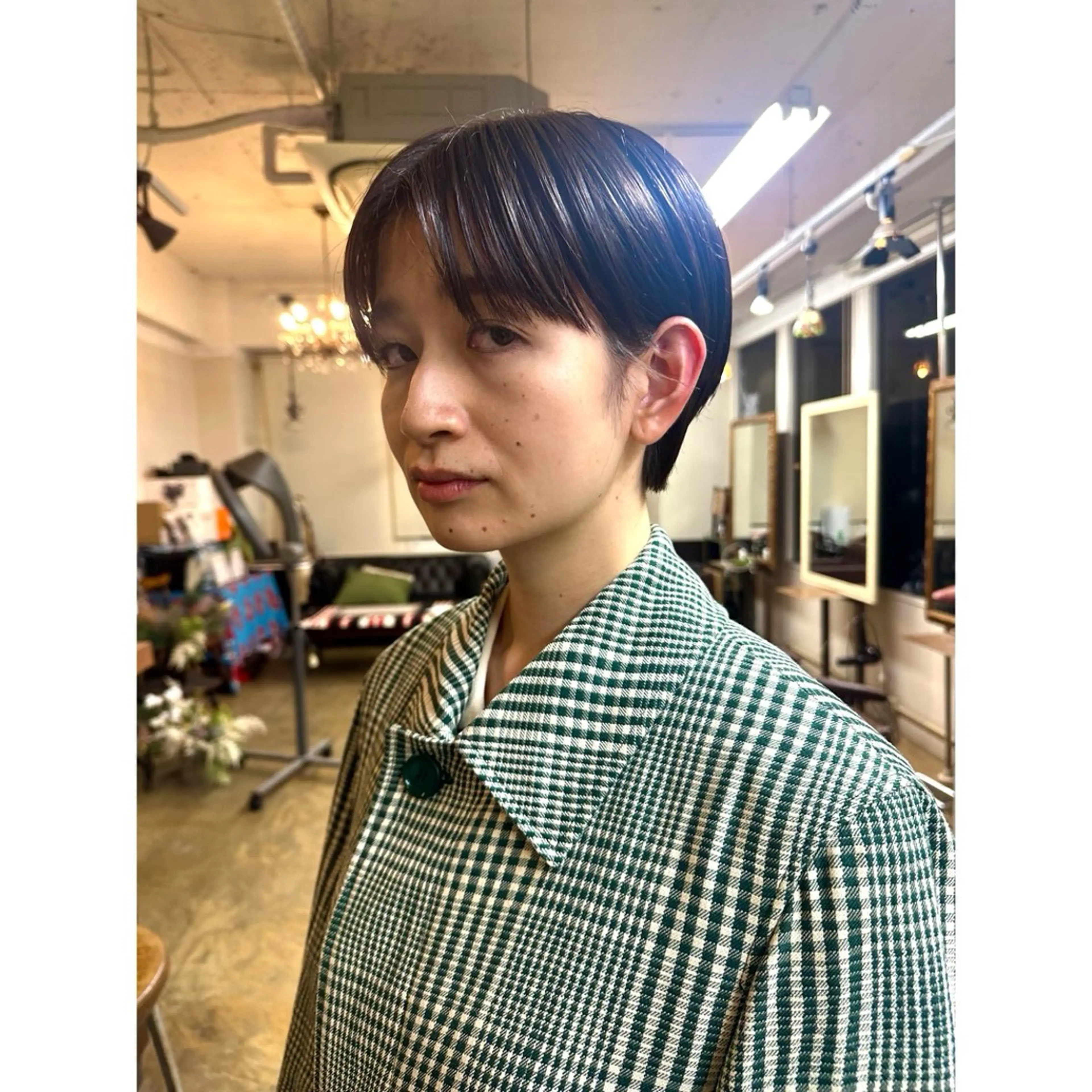 ショート カラー ハンサムショート ショートヘア カット ヘアカラー hair design girl所属・［girl］ MIKIのヘアスタイル