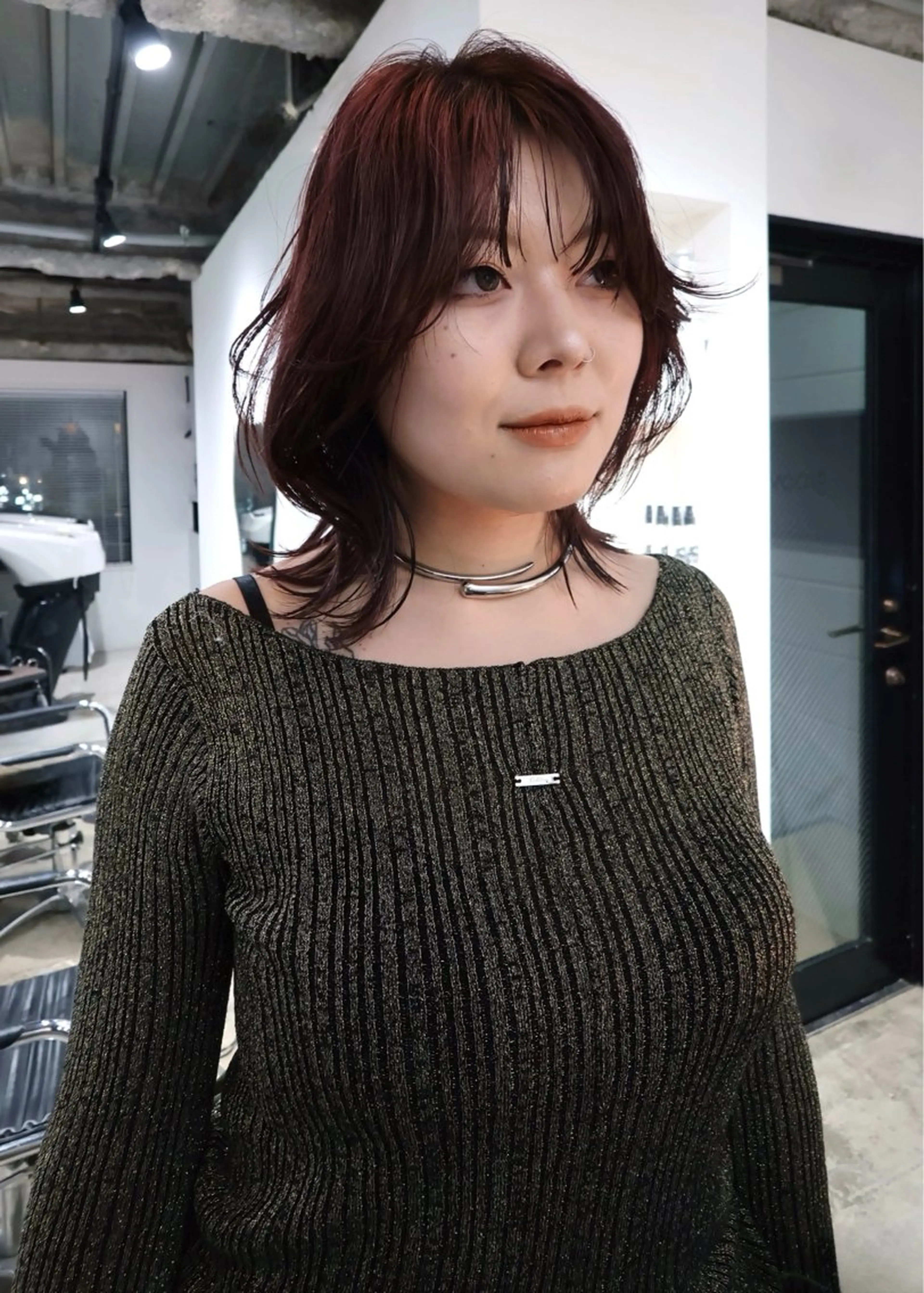 セミロング カット ヘアカラー 学芸大学 /ボブ SaKuraのヘアスタイル