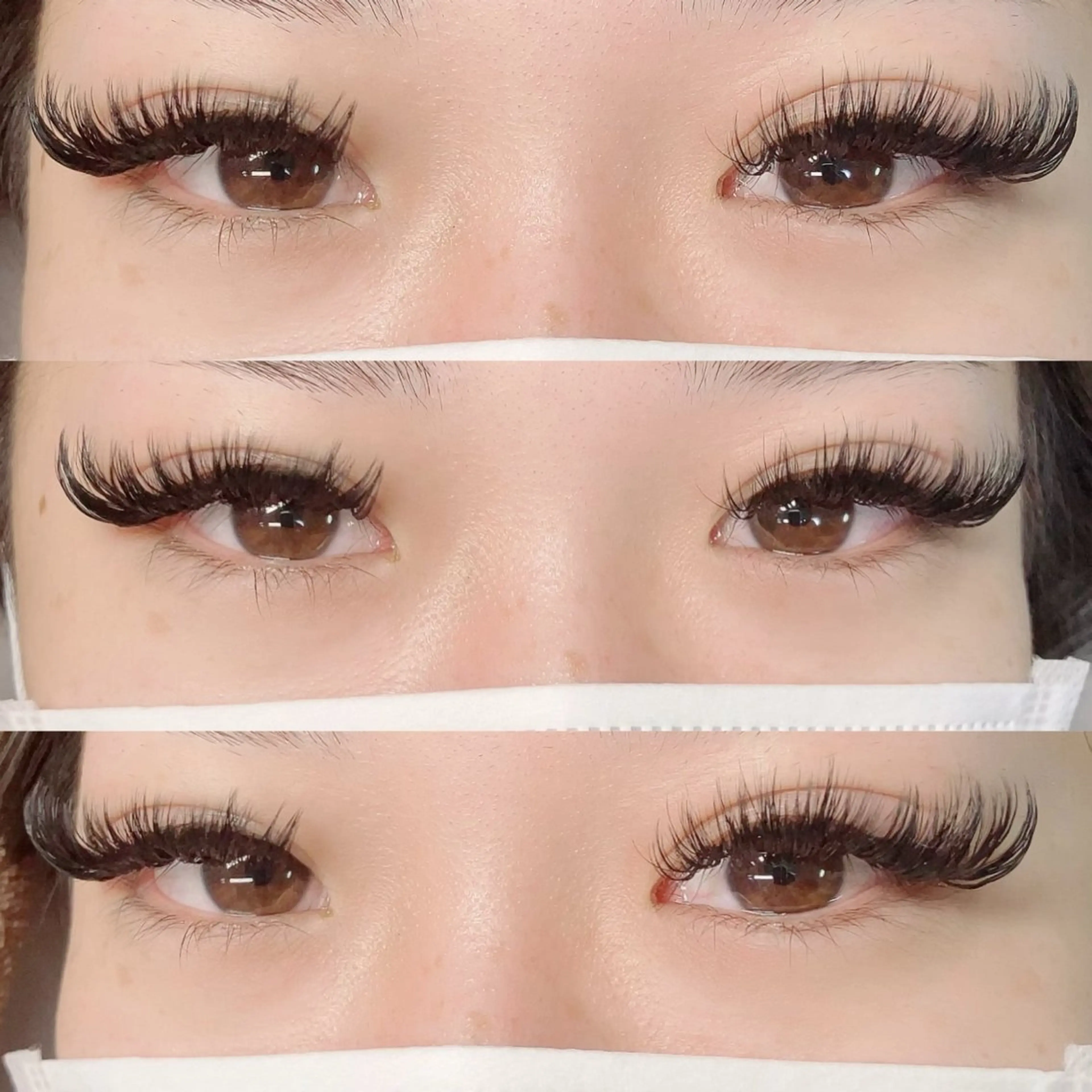 マツエク・マツパ 付け放題 目尻長め ボリュームラッシュ マツエク linda lashesのマツエク・マツパデザイン