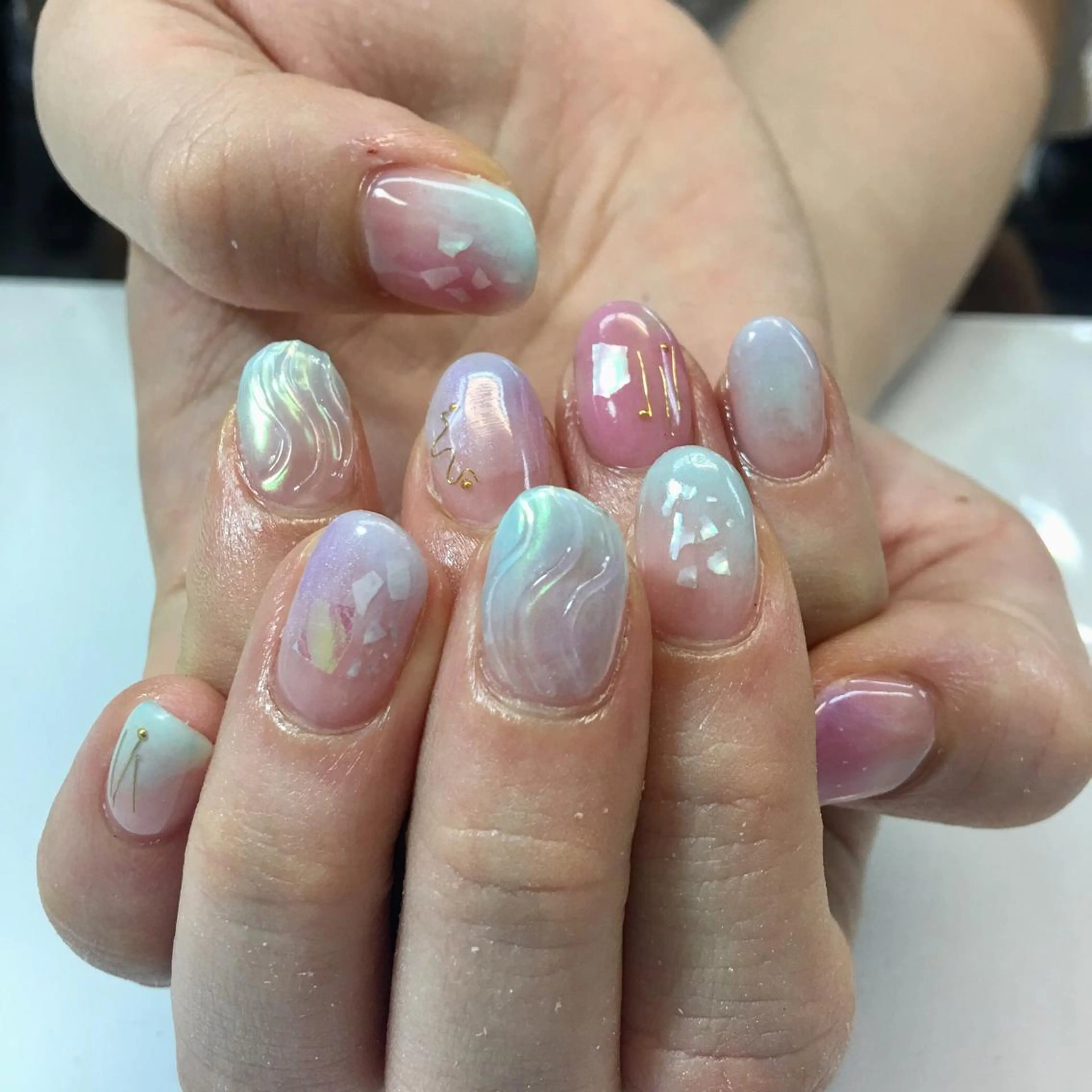 ネイル ハンドネイル Tocowaka マエダのネイルデザイン