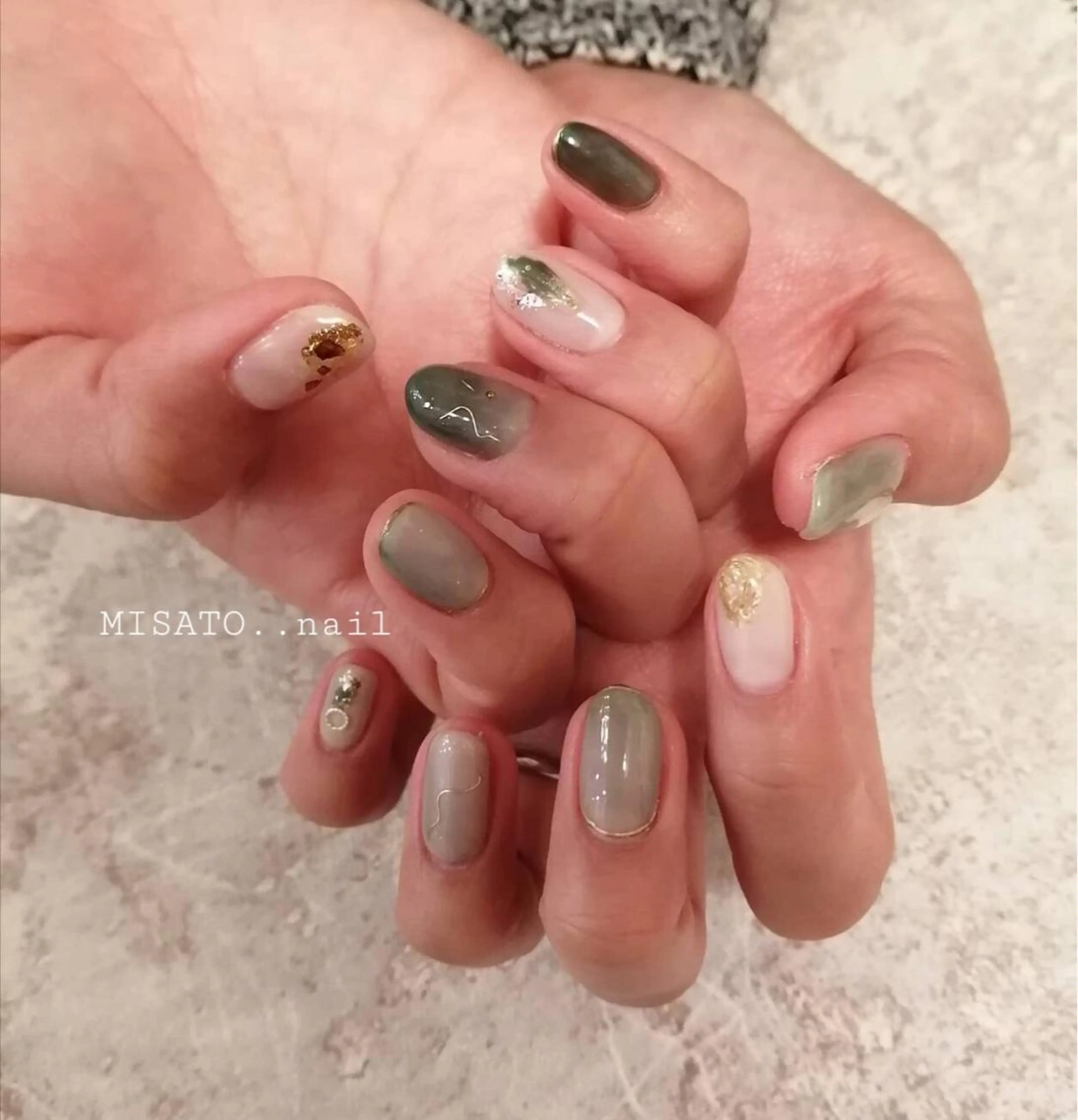 ネイル 持ち込み MISATO nailのネイルデザイン