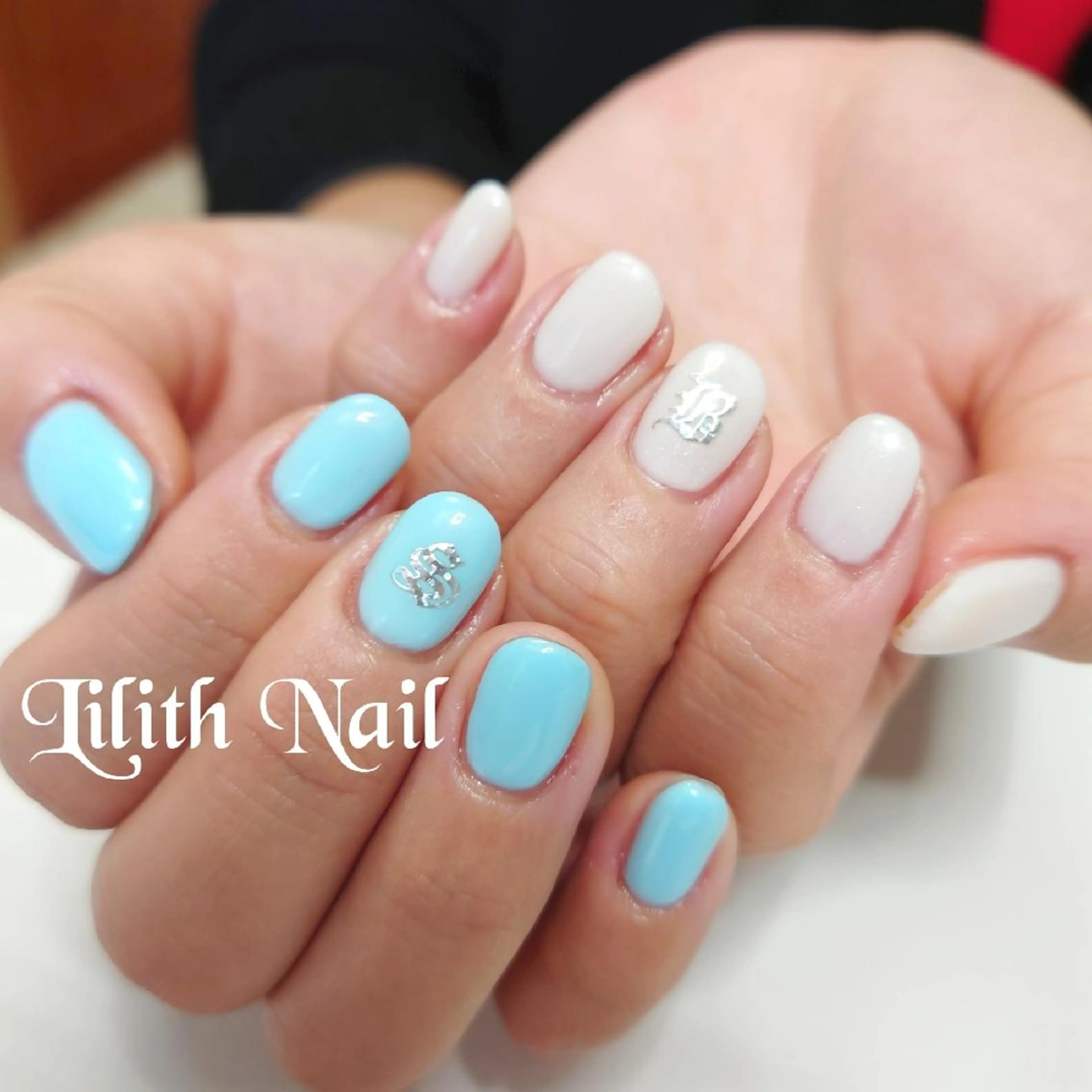 ネイル ワンカラーネイル ショートネイル シンプルネイル 冬ネイル ハンドネイル Lilith Nailのネイルデザイン