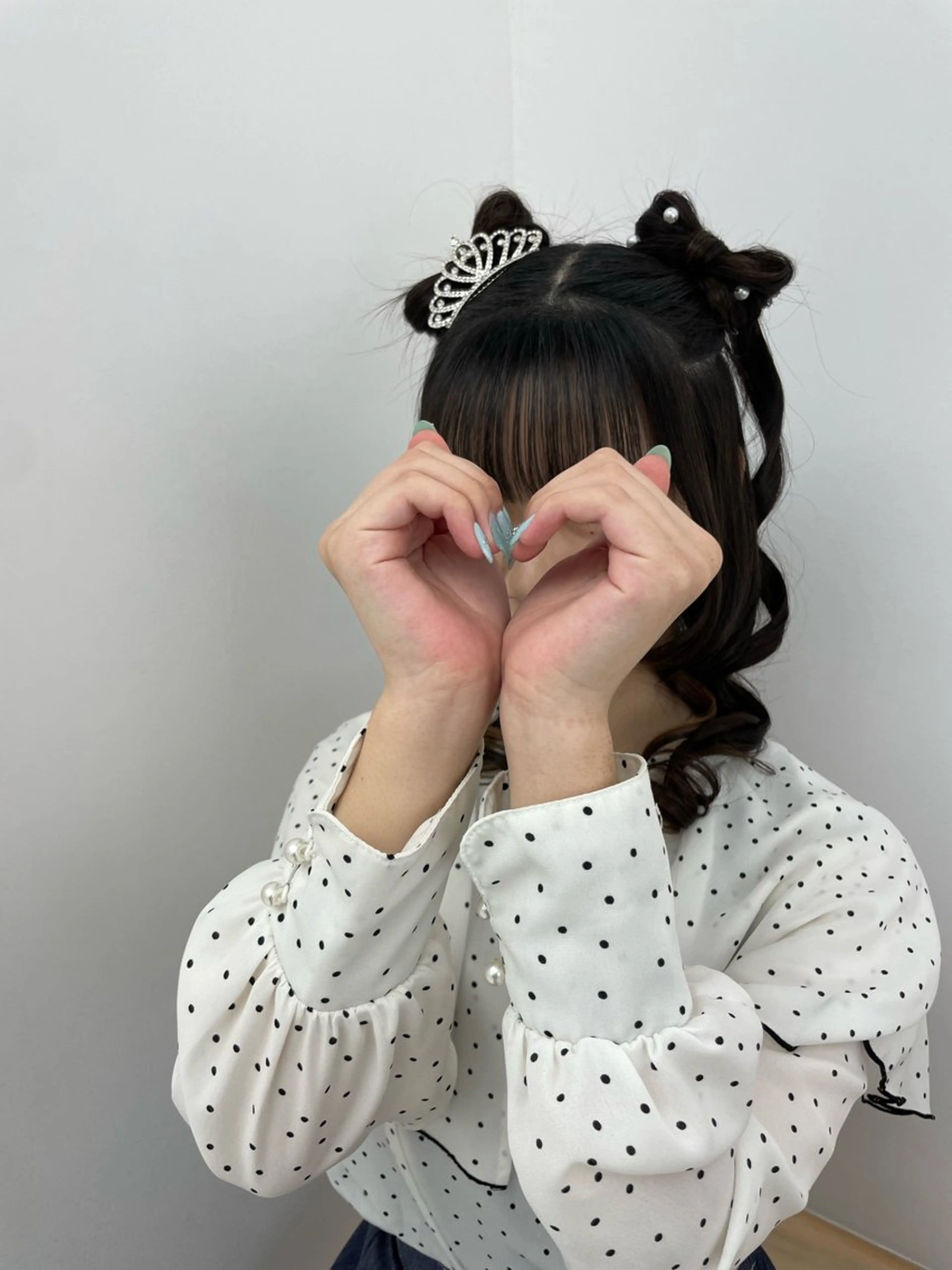 ロング ヘアアレンジ CARELLY Rukaのマツエク・マツパデザイン