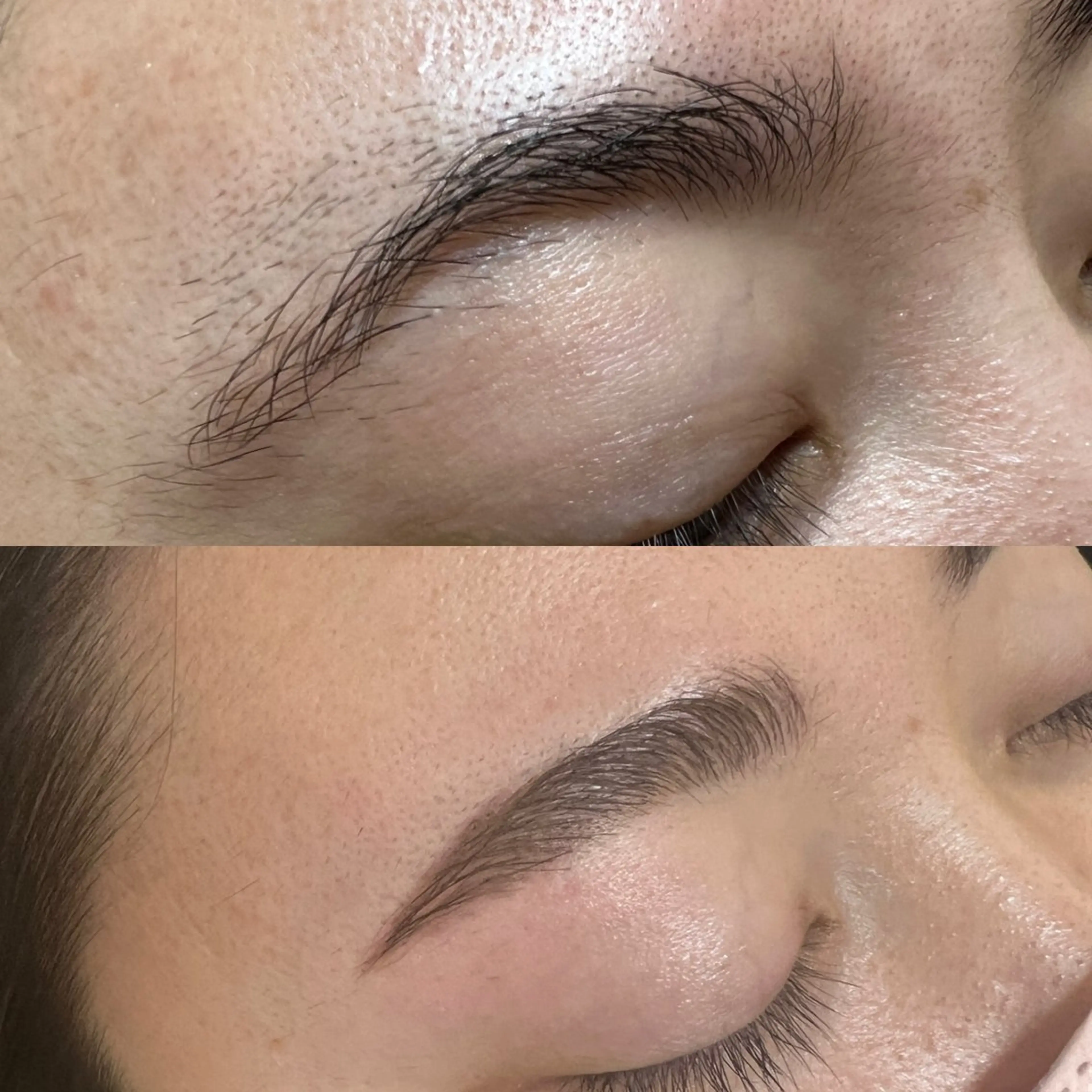 初回限定‼️ハリウッドブロウリフト（HBL）女性はメイク込み　men'sにも大人気👍の写真