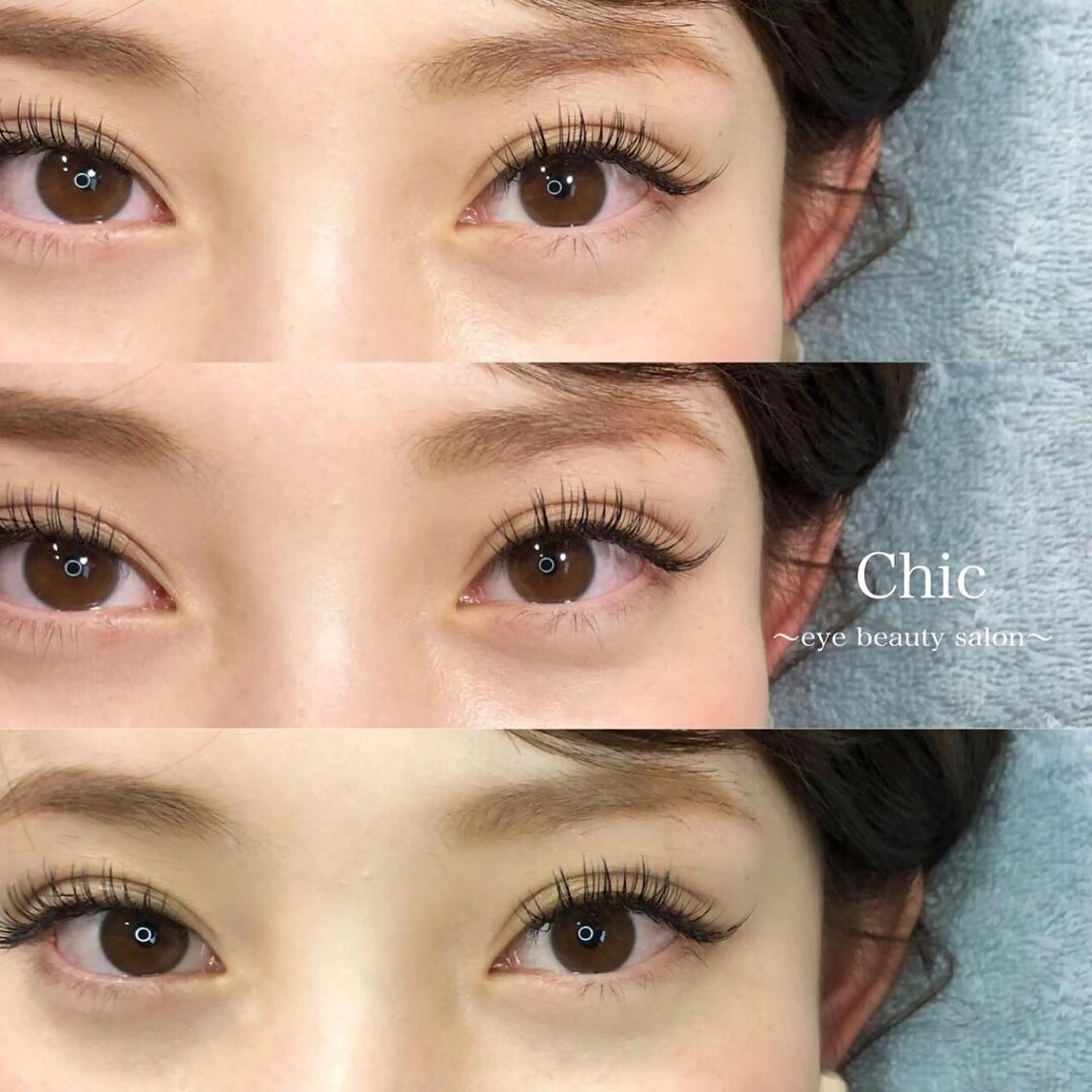 マツエク・マツパ Cカール Dカール マツエク Chic ATSUKOのマツエク・マツパデザイン