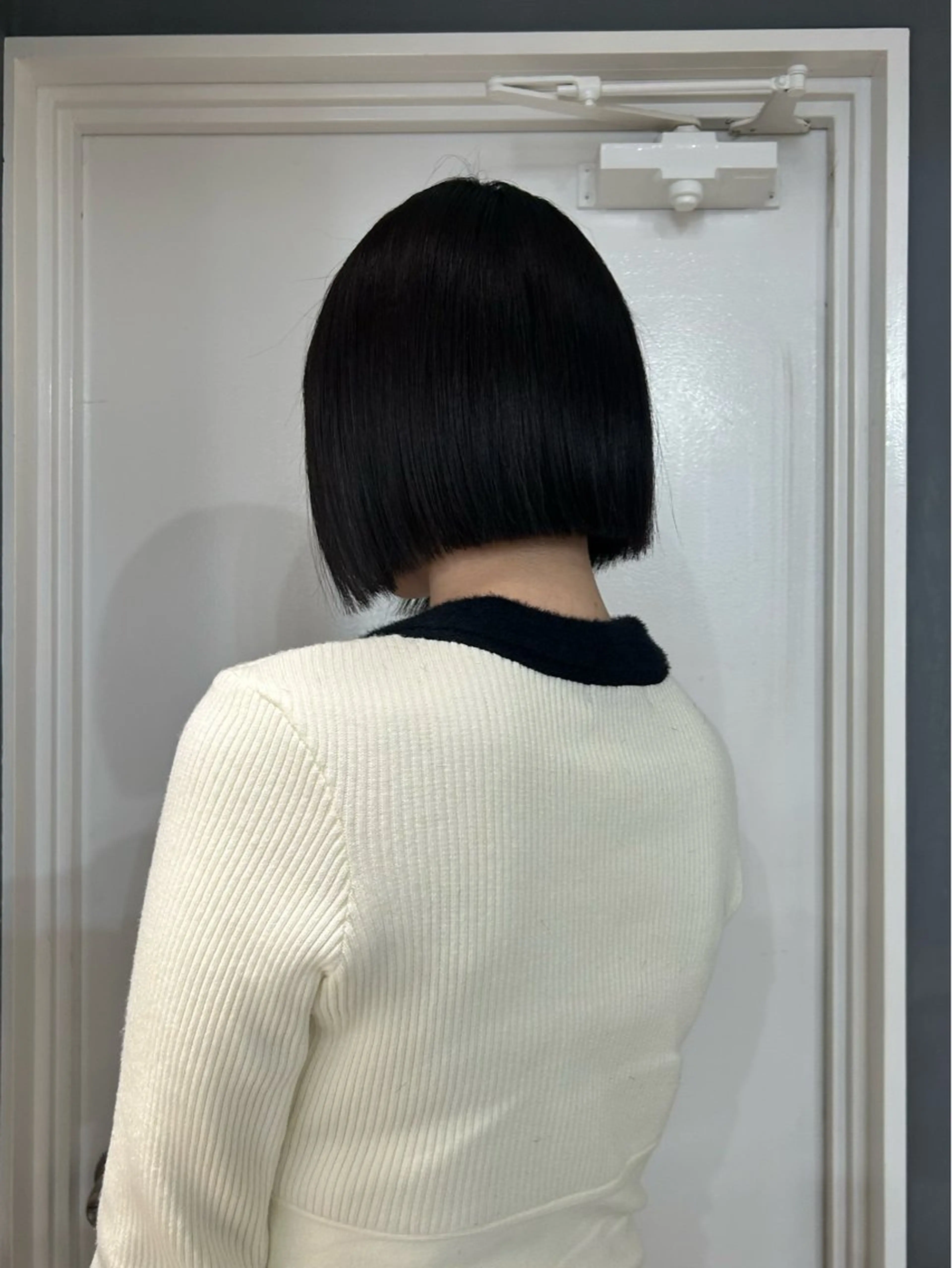 ショート カット ヘアカラー トリートメント えり 堀江/ボブ /レイヤー/艶髪のヘアスタイル