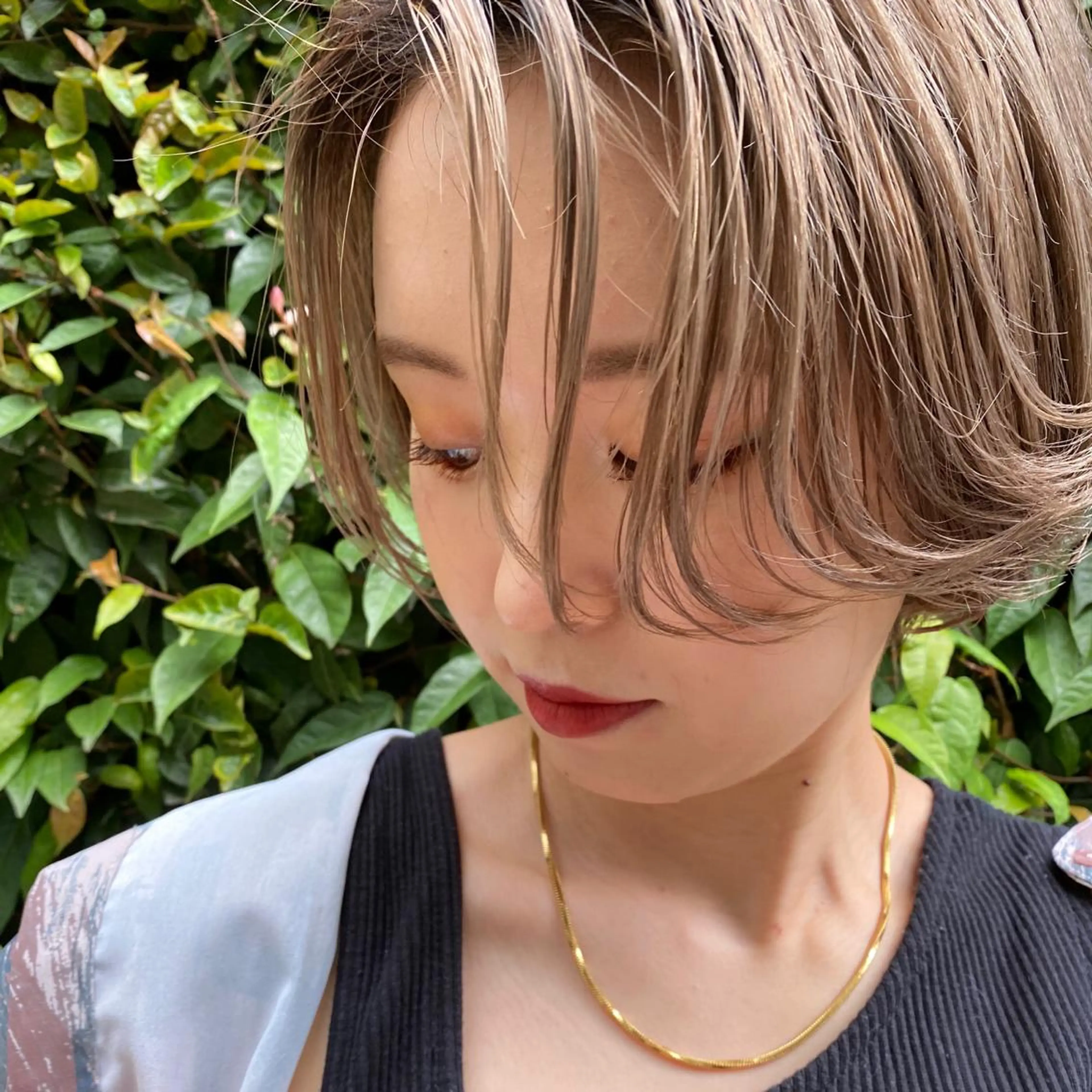 ショート パーマ ✨艶髪✨ 奈須晴香のヘアスタイル