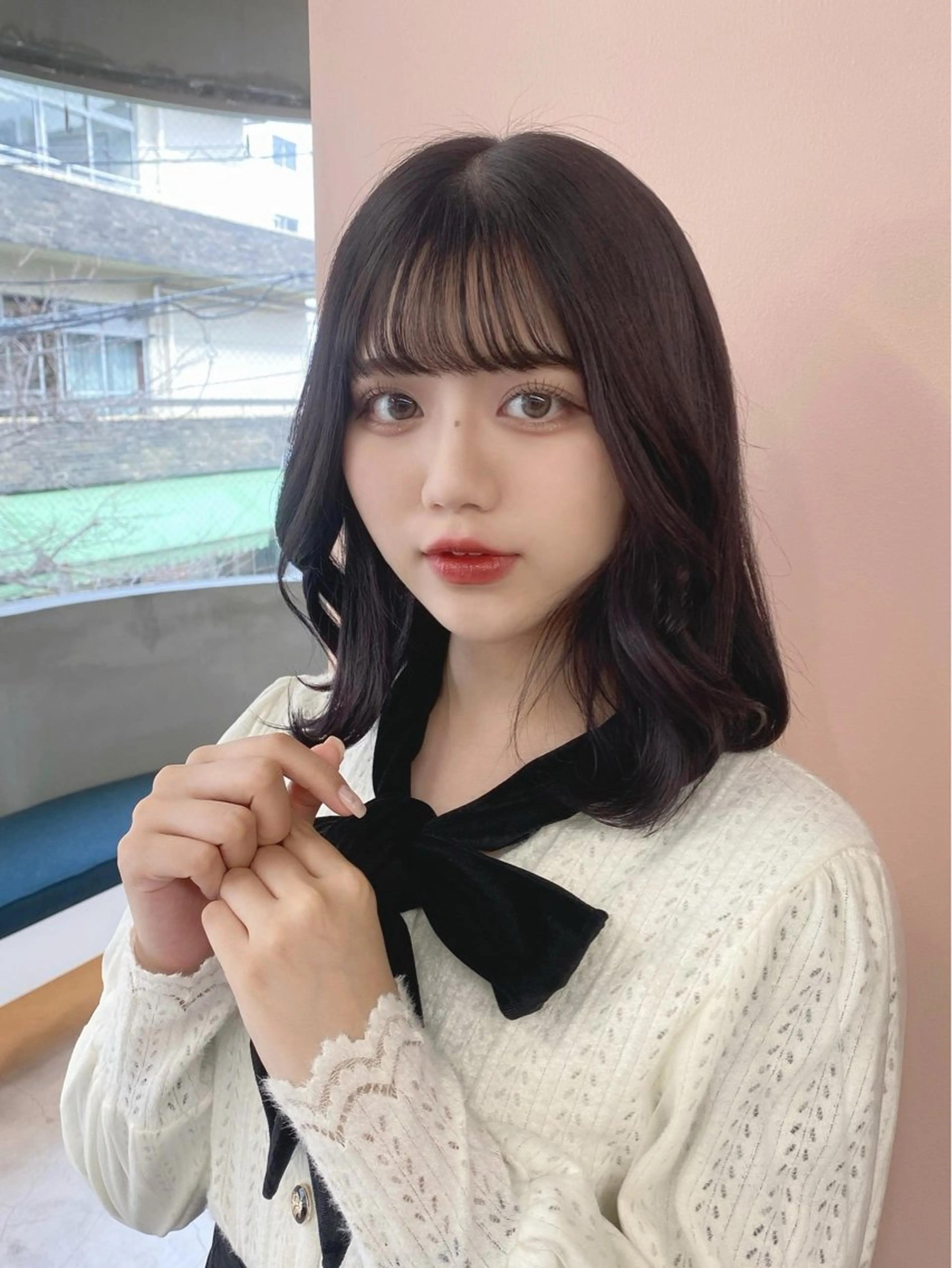 【2月限定🧁】ブリーチなしのWカラー+髪質改善トリートメント🌙ふわふわ巻き仕上げ🐈‍⬛の写真