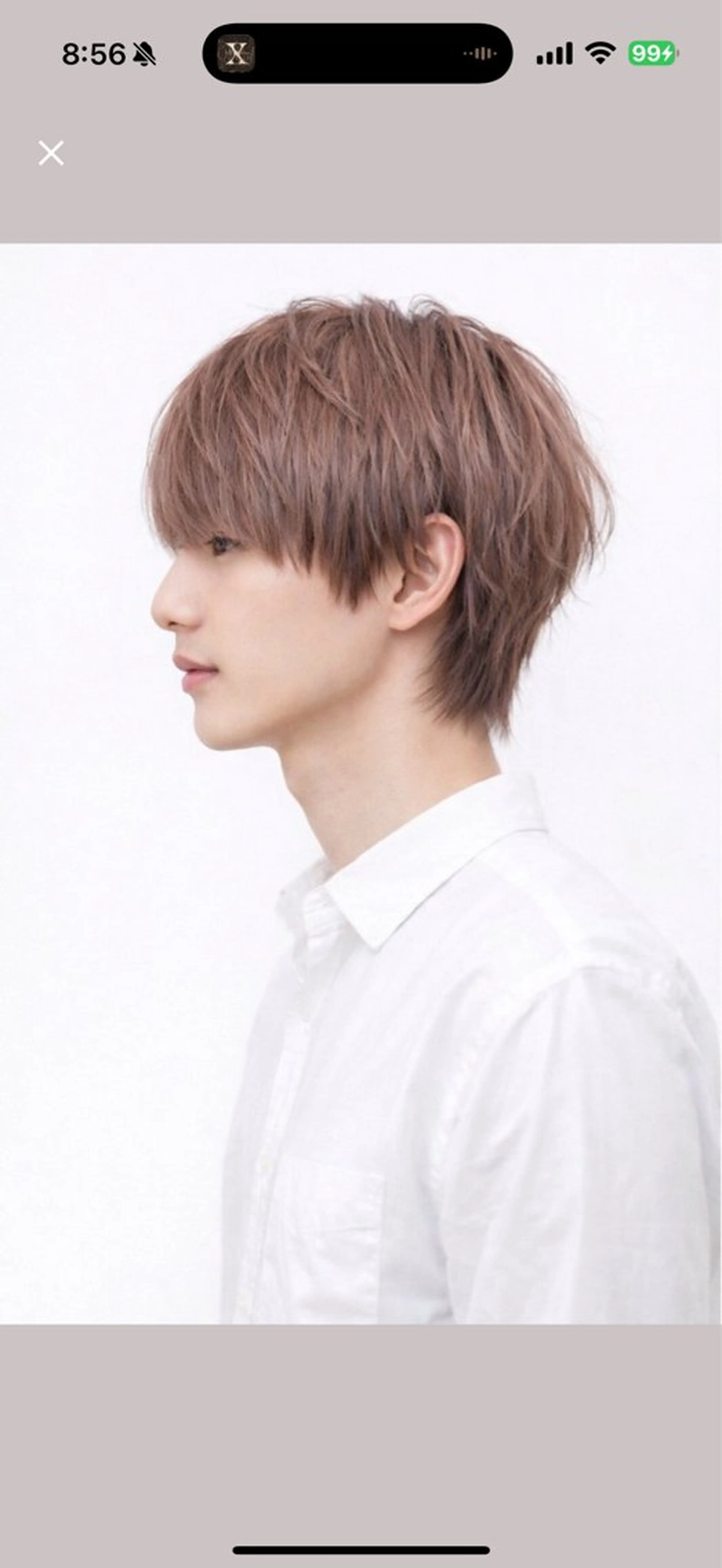 メンズ メンズカット 特化 COA日向のヘアスタイル