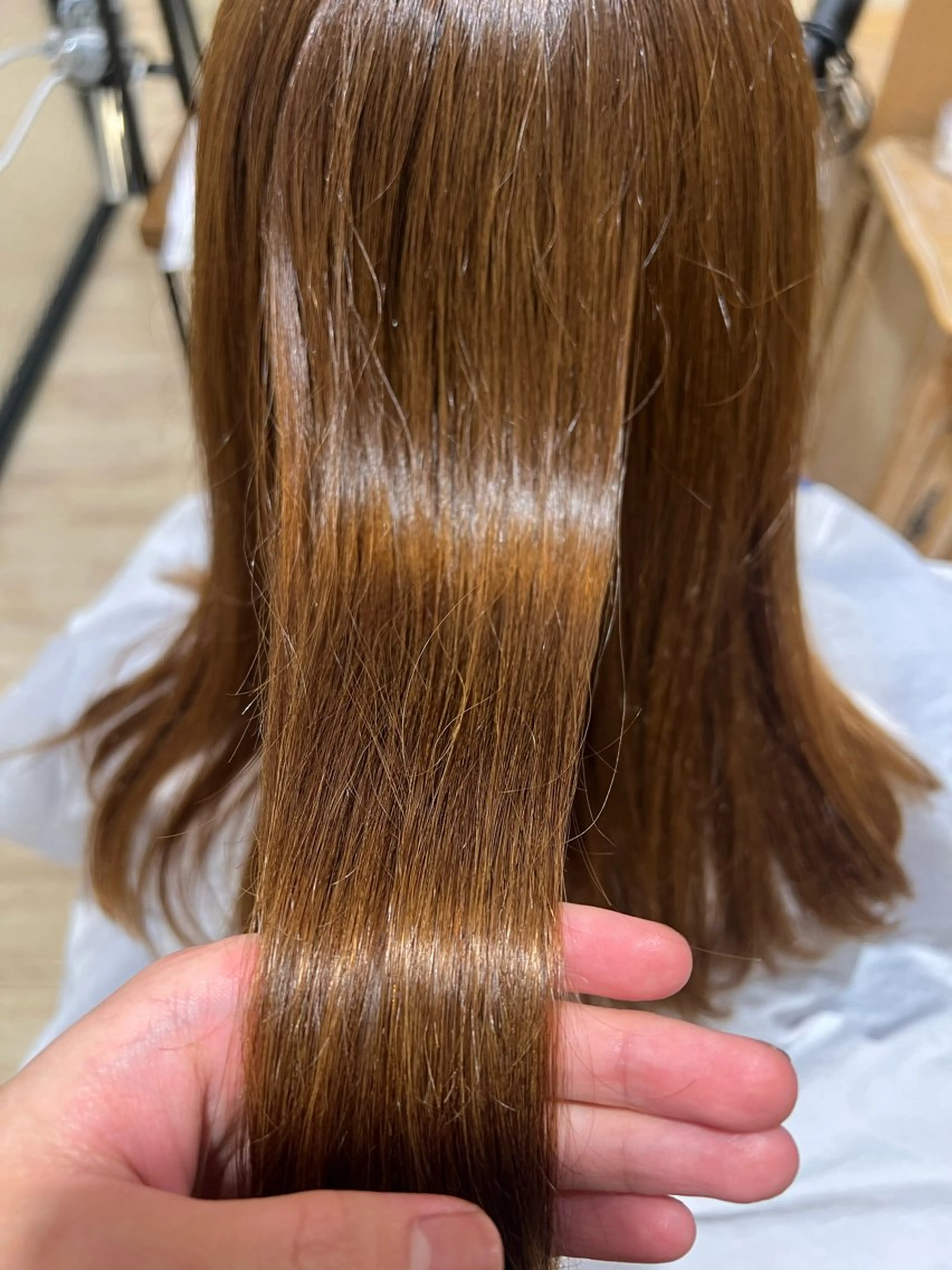 ロング 松山 麻一のヘアスタイル