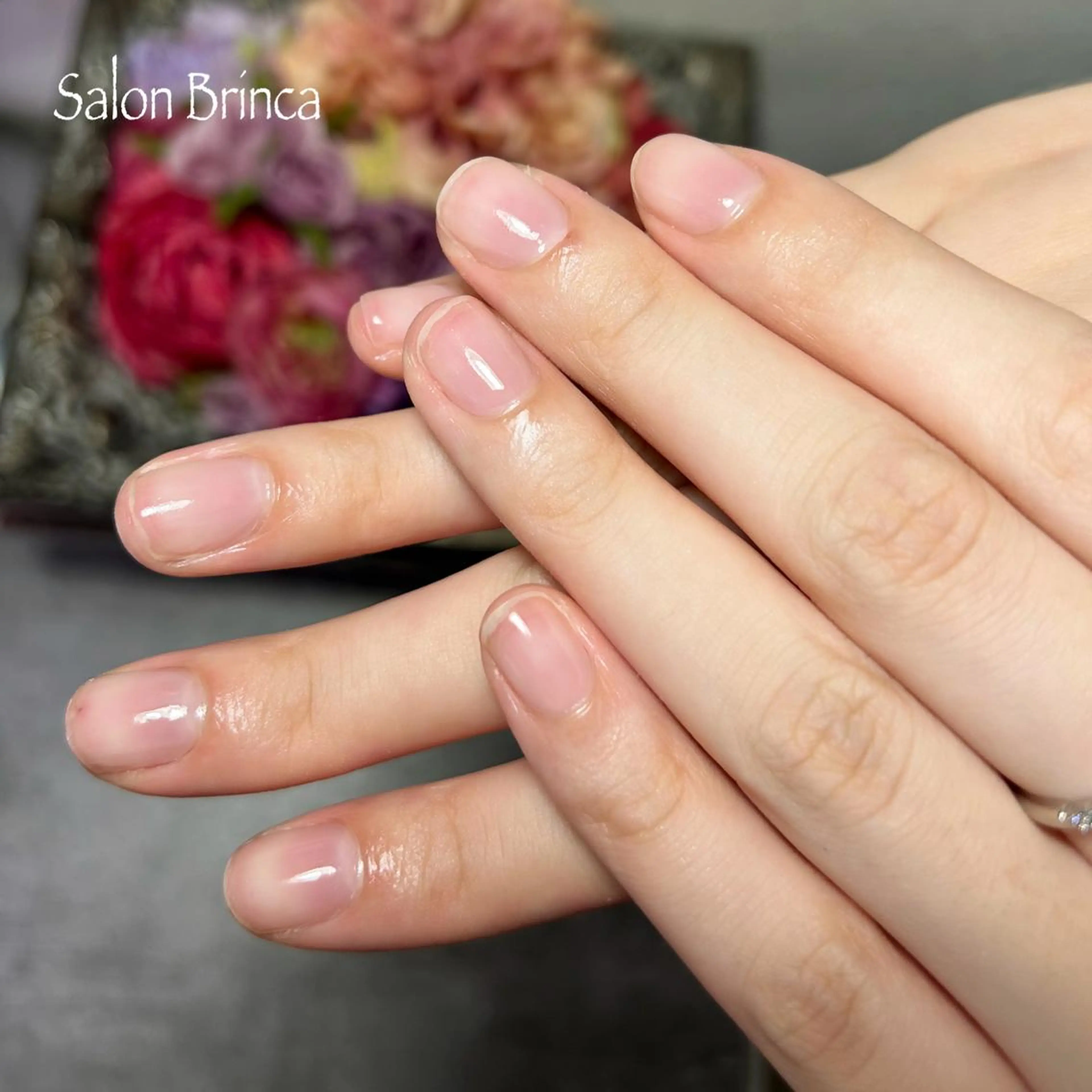 ネイル クリアネイル Salon Brinca 中村のネイルデザイン