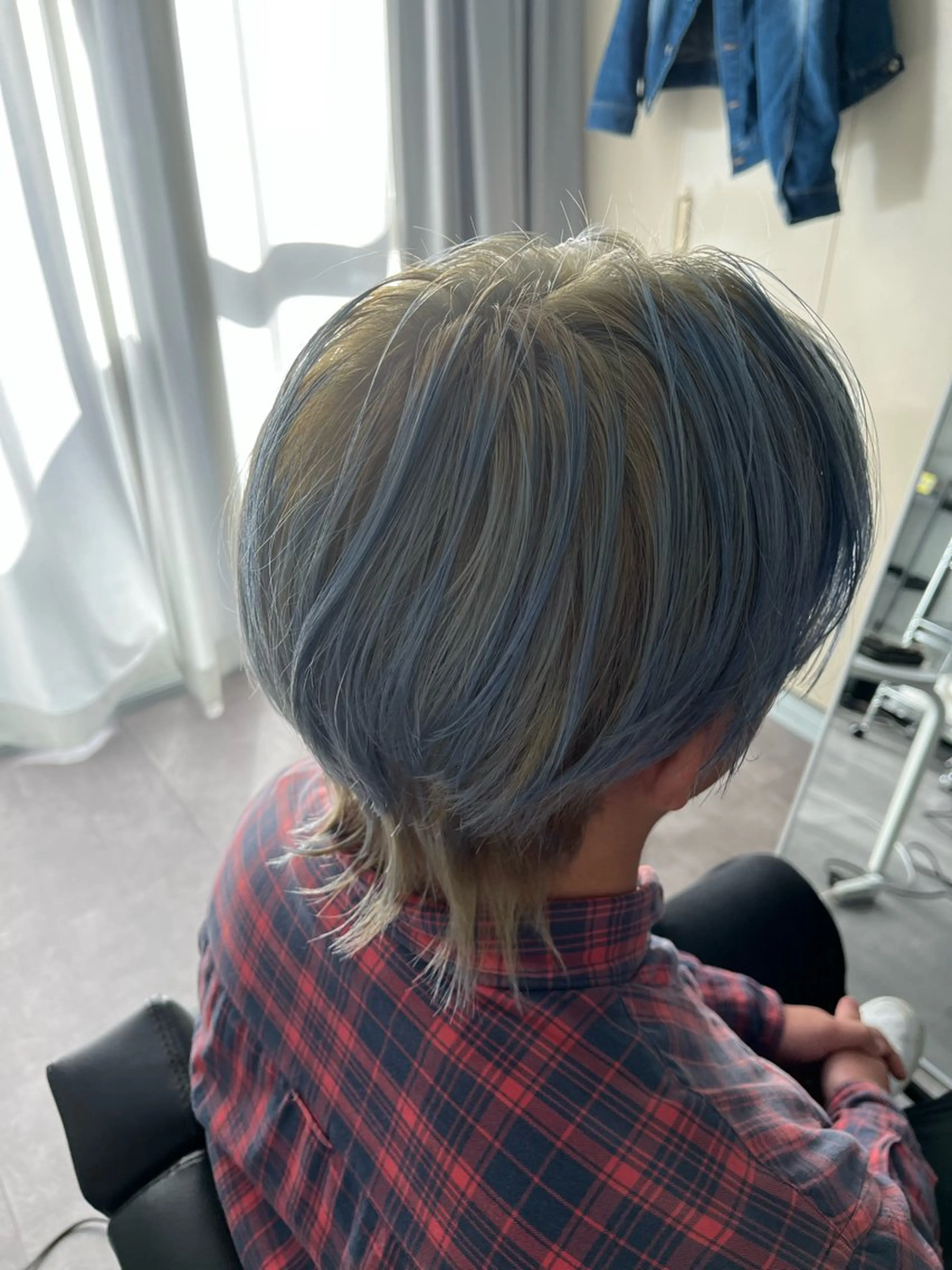 ショート カラー 🌱ぱっつとボブカ ット🌱/Ryotaのヘアスタイル