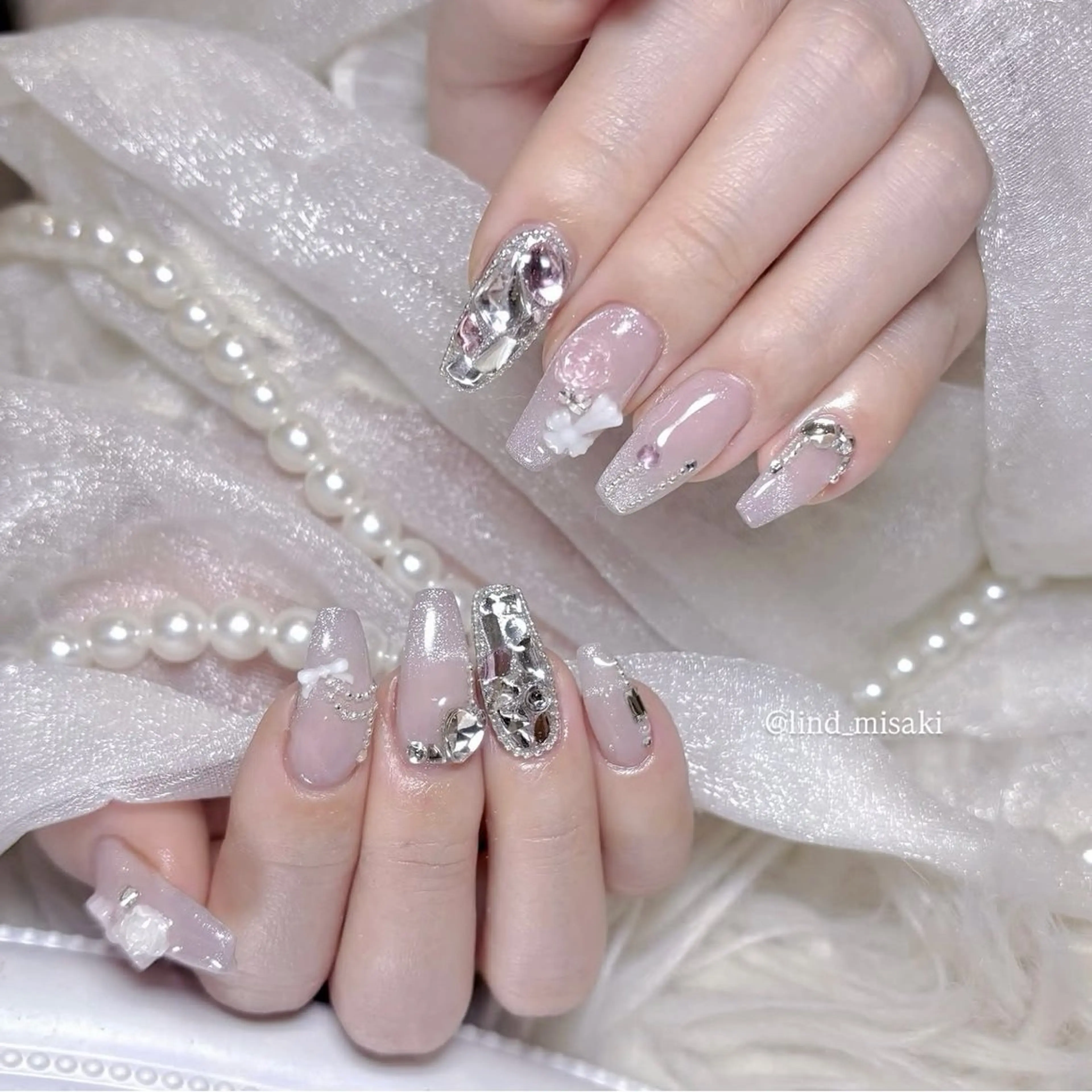 ネイル lind 天王寺店 Misaki♡のネイルデザイン