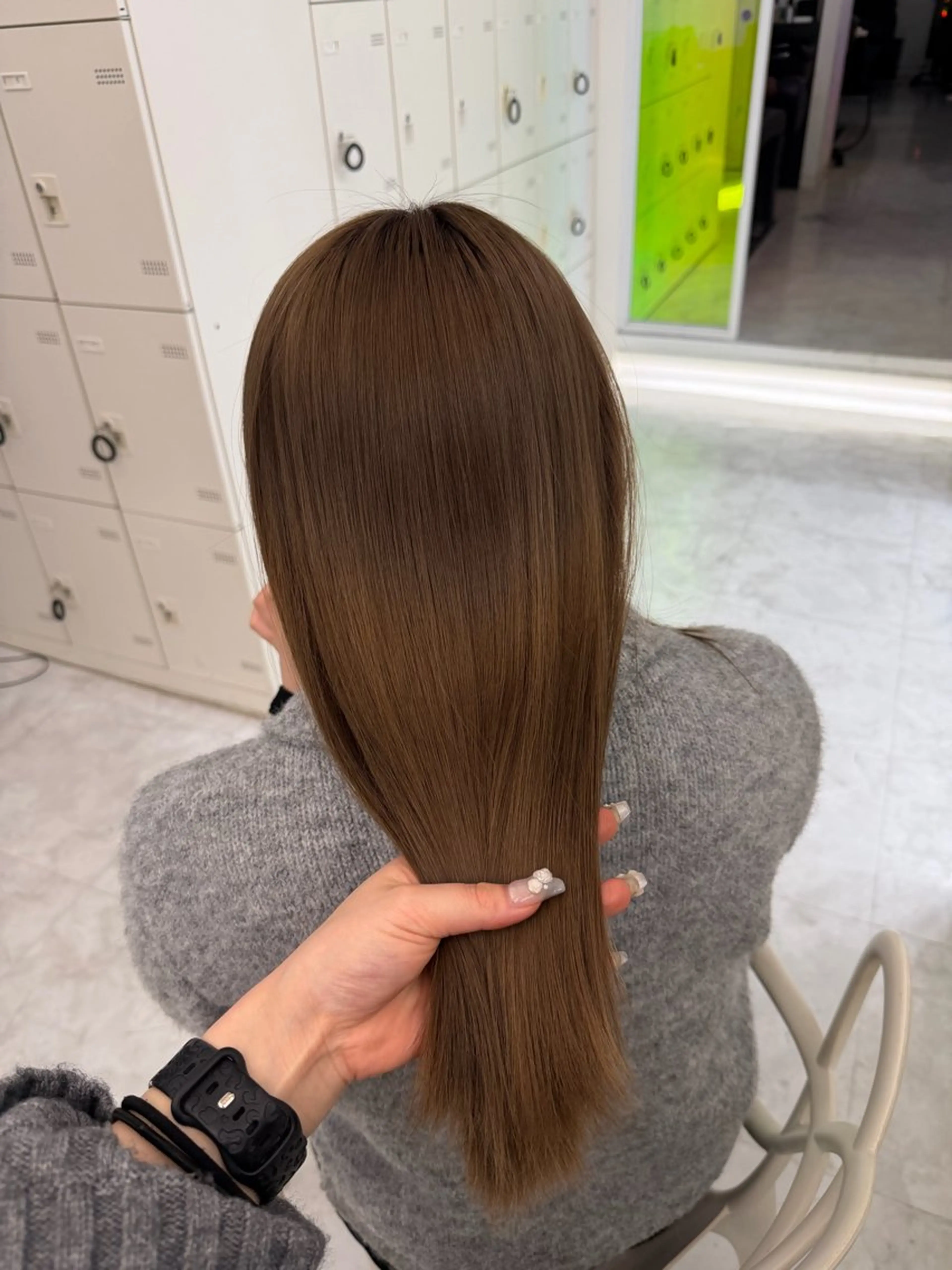 カラー ヘアカラー トリートメント 透ける透明感カラー 🎀anju/渋谷のヘアスタイル