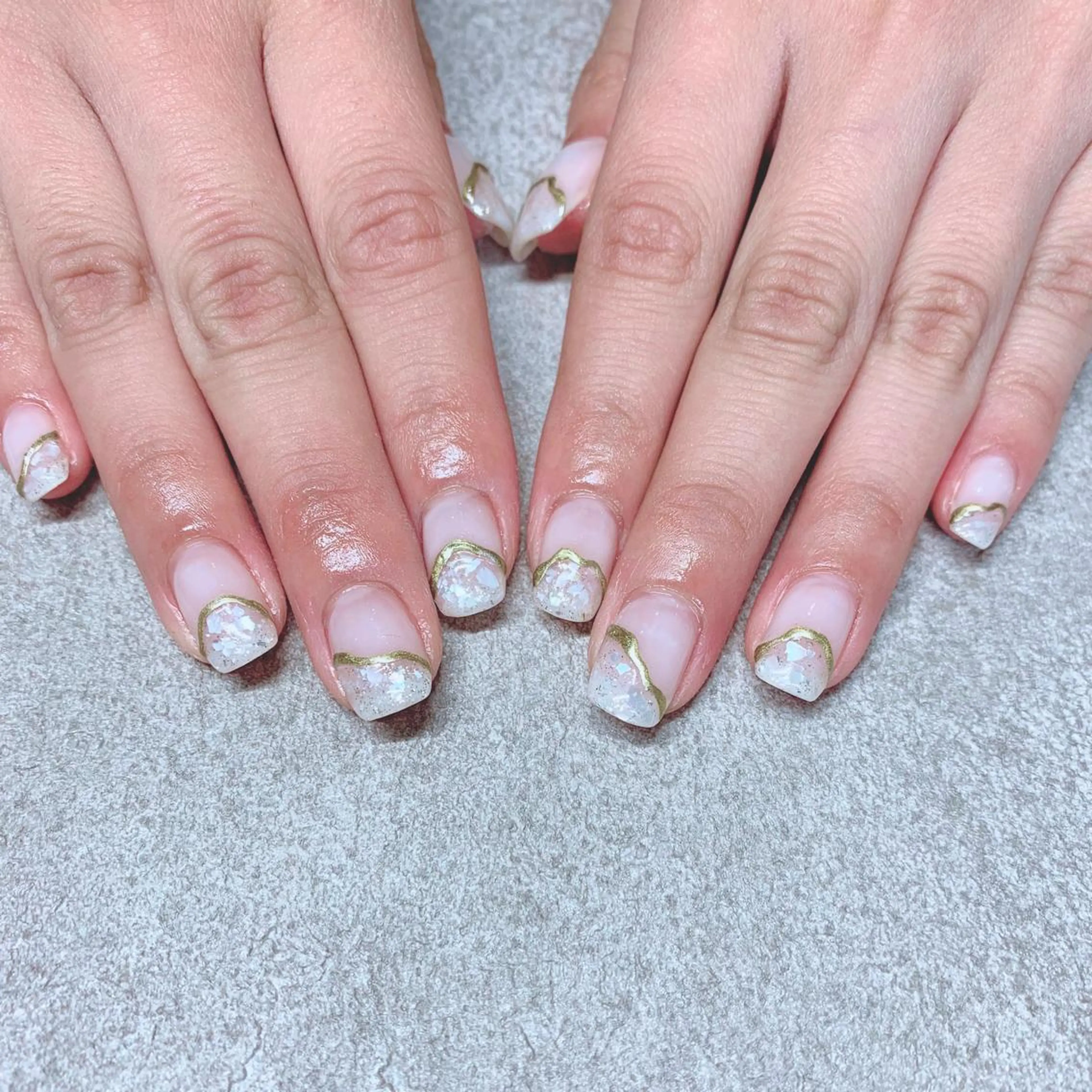 カラー ネイル ハンドネイル Cozy_ ilumのネイルデザイン