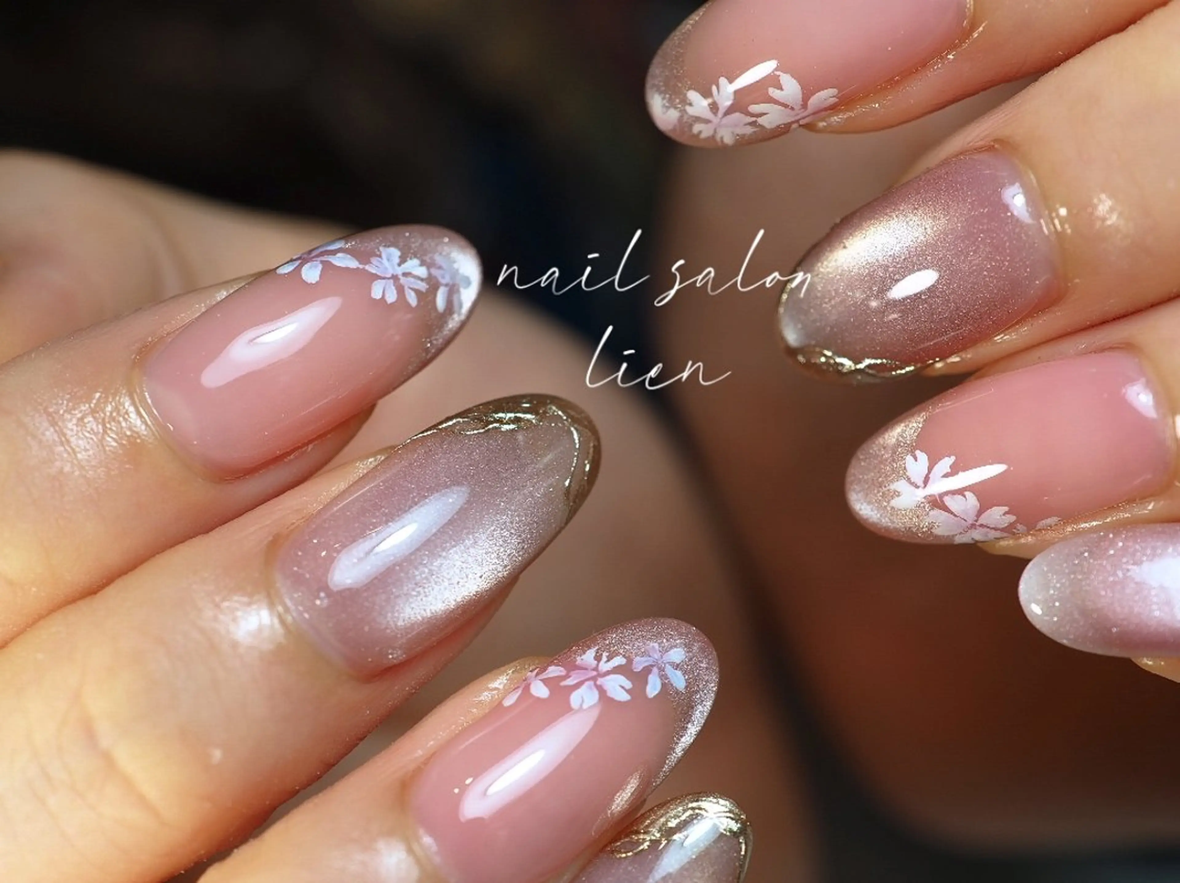 ネイル ハンドネイル プライベートサロン lienのネイルデザイン