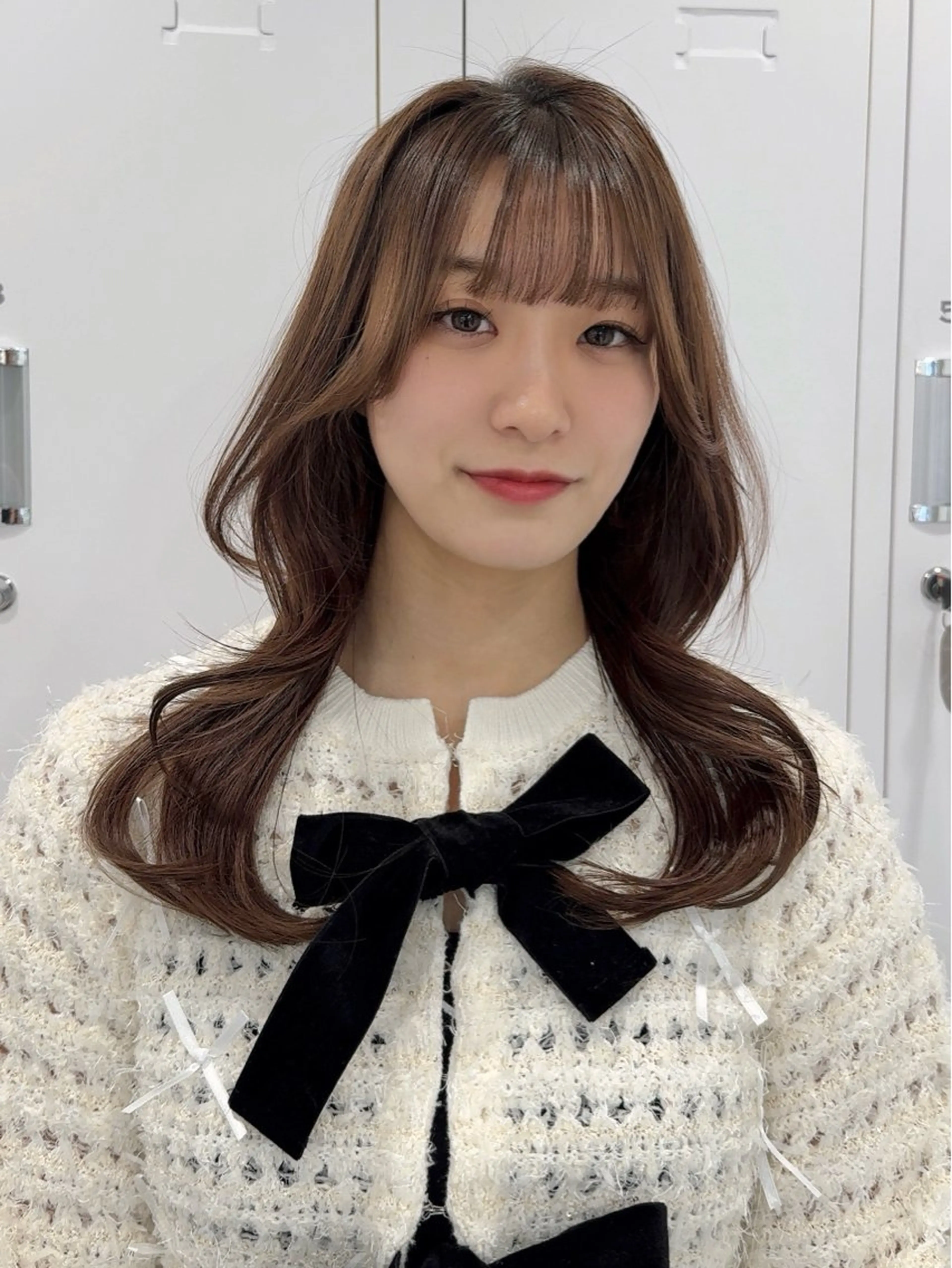 セミロング カット ヘアカラー 髪質改善/艶髪 MINAMIのヘアスタイル